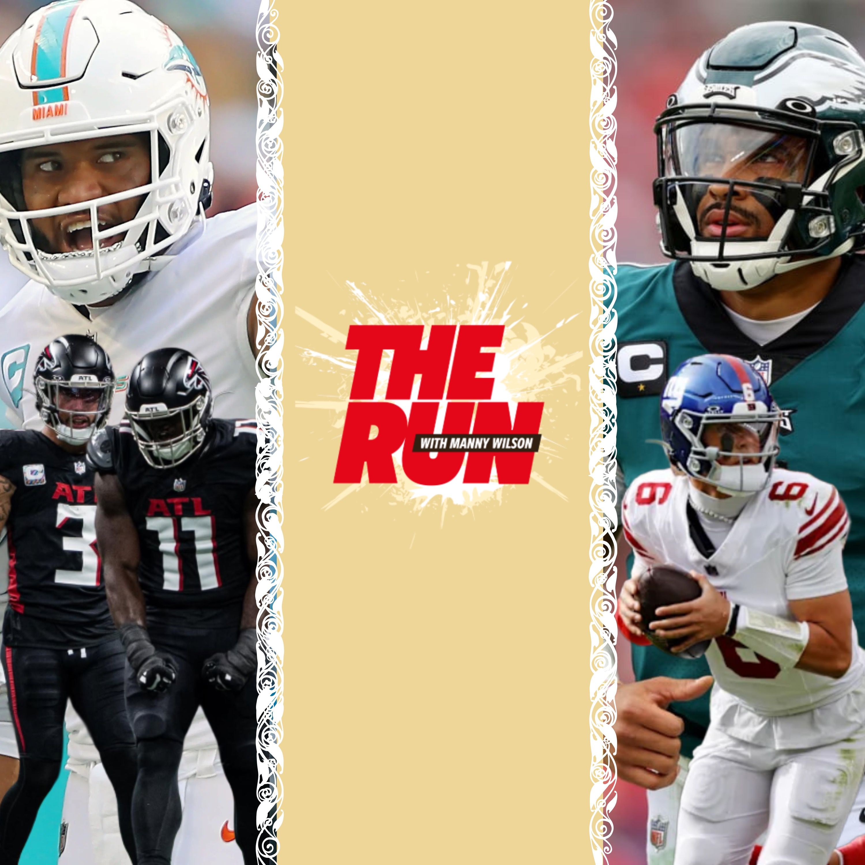 Falcons v. Dolphins Matchup Preview! + News For The Run! + Eagles v. Giants Game Preview! [Ep.514]