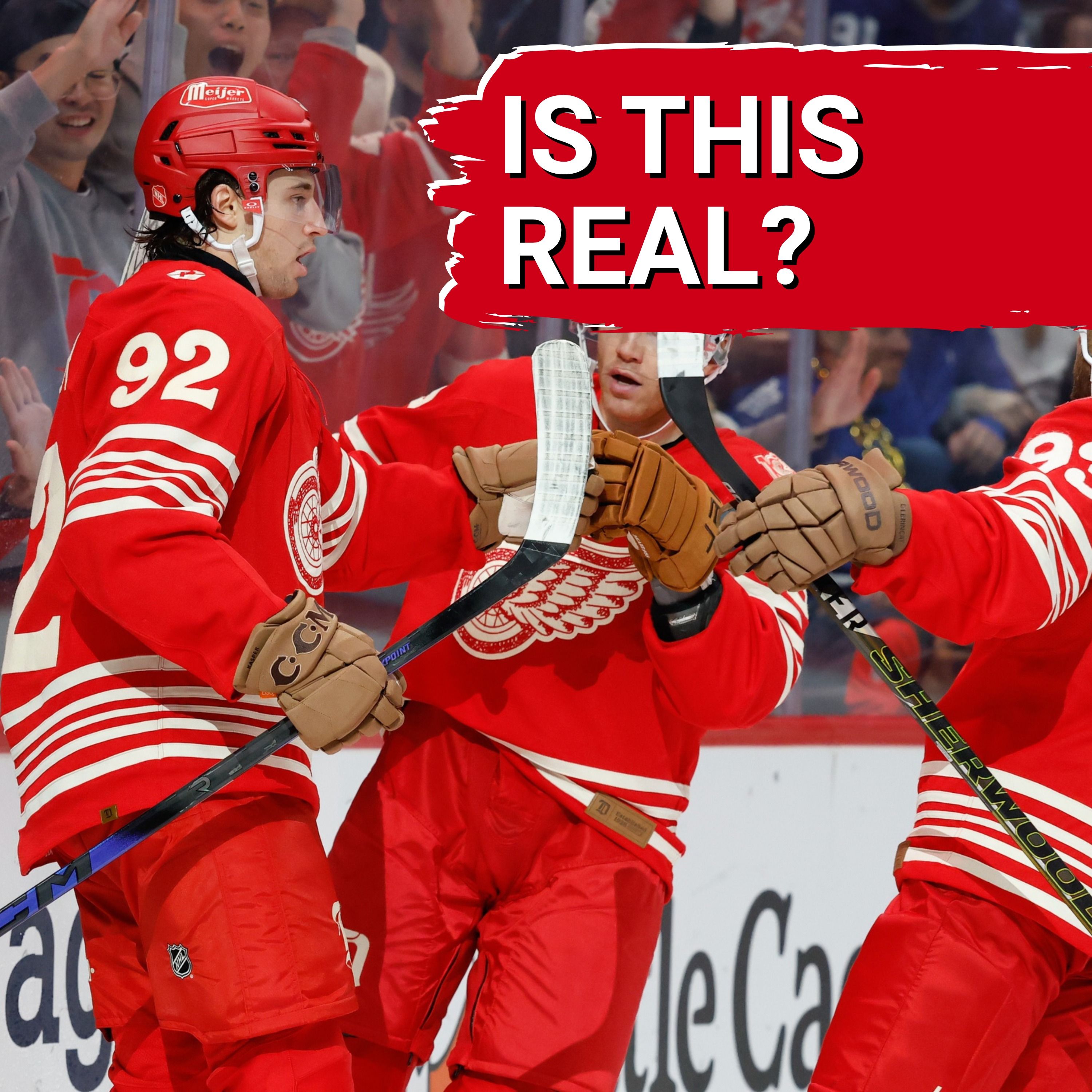 Is this real? 20 games in, the Detroit Red Wings are 1st place in the Atlantic