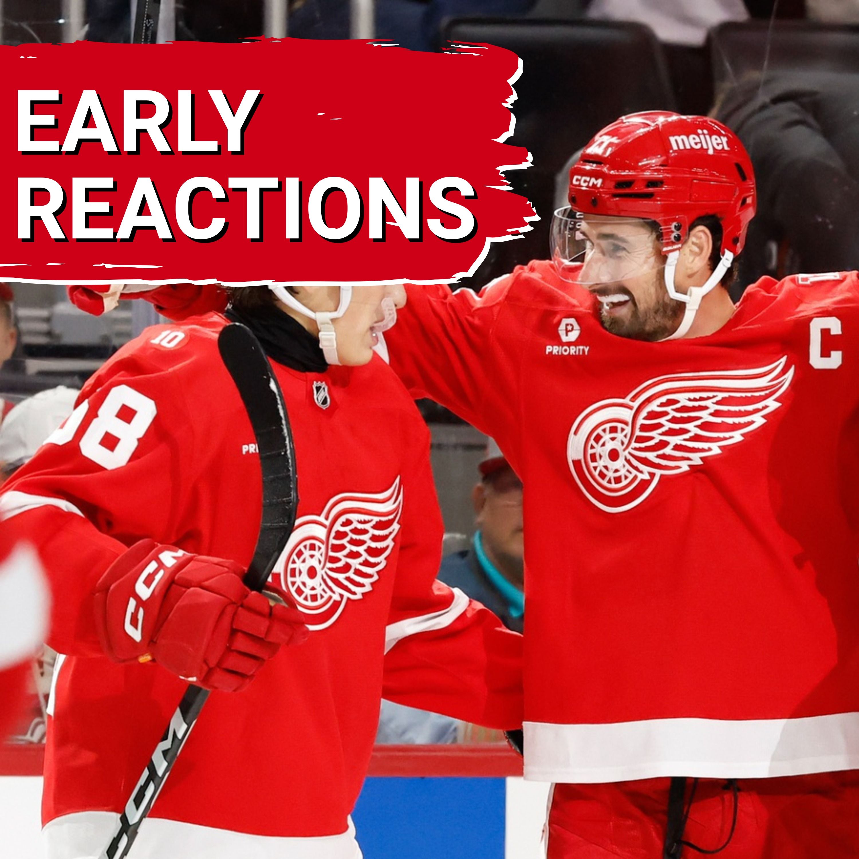 Early reactions to the Detroit Red Wings hot start | Patrick Kane to miss next two games