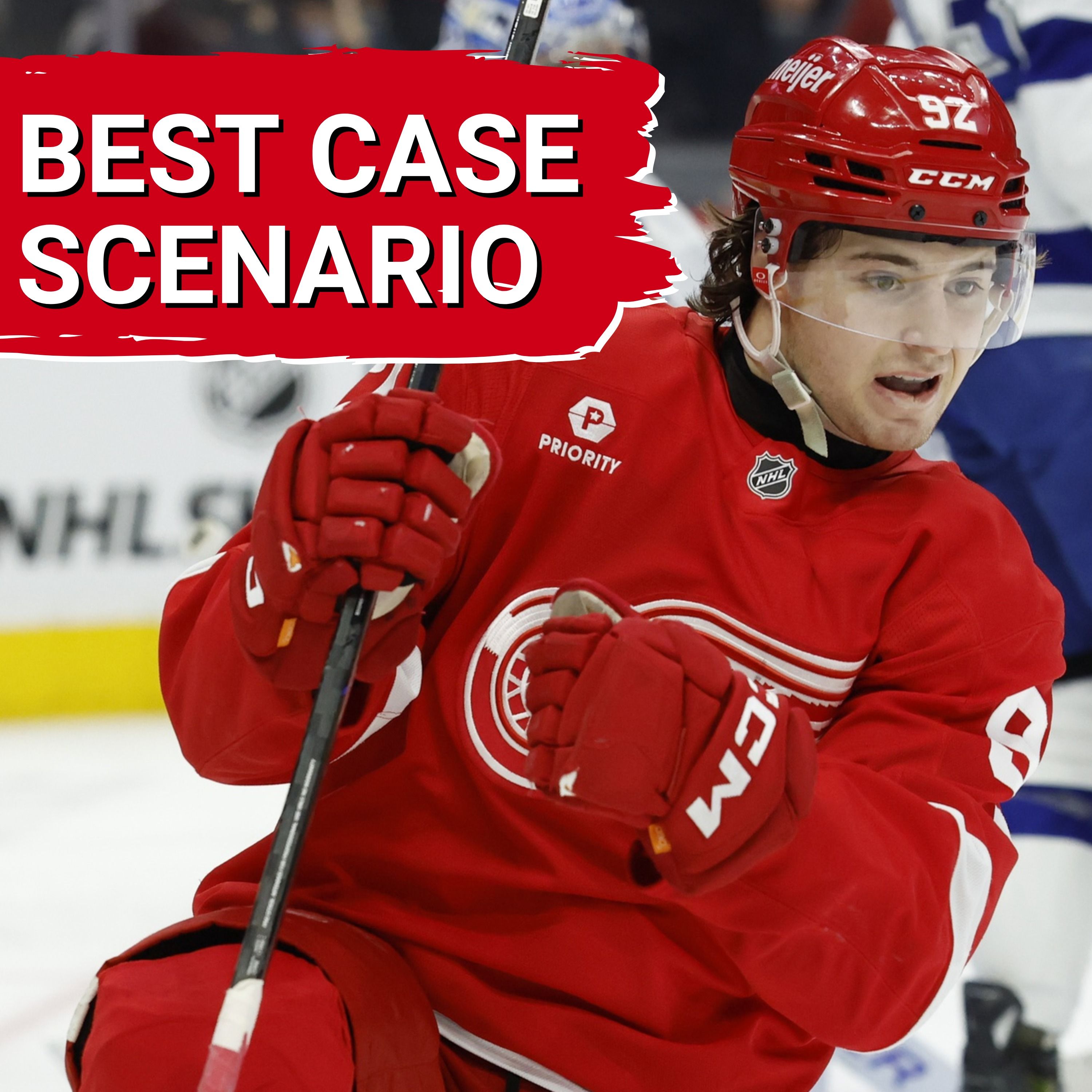 Can Kasper and Edvinsson take a leap? What is the Detroit Red Wings best case scenario this season?