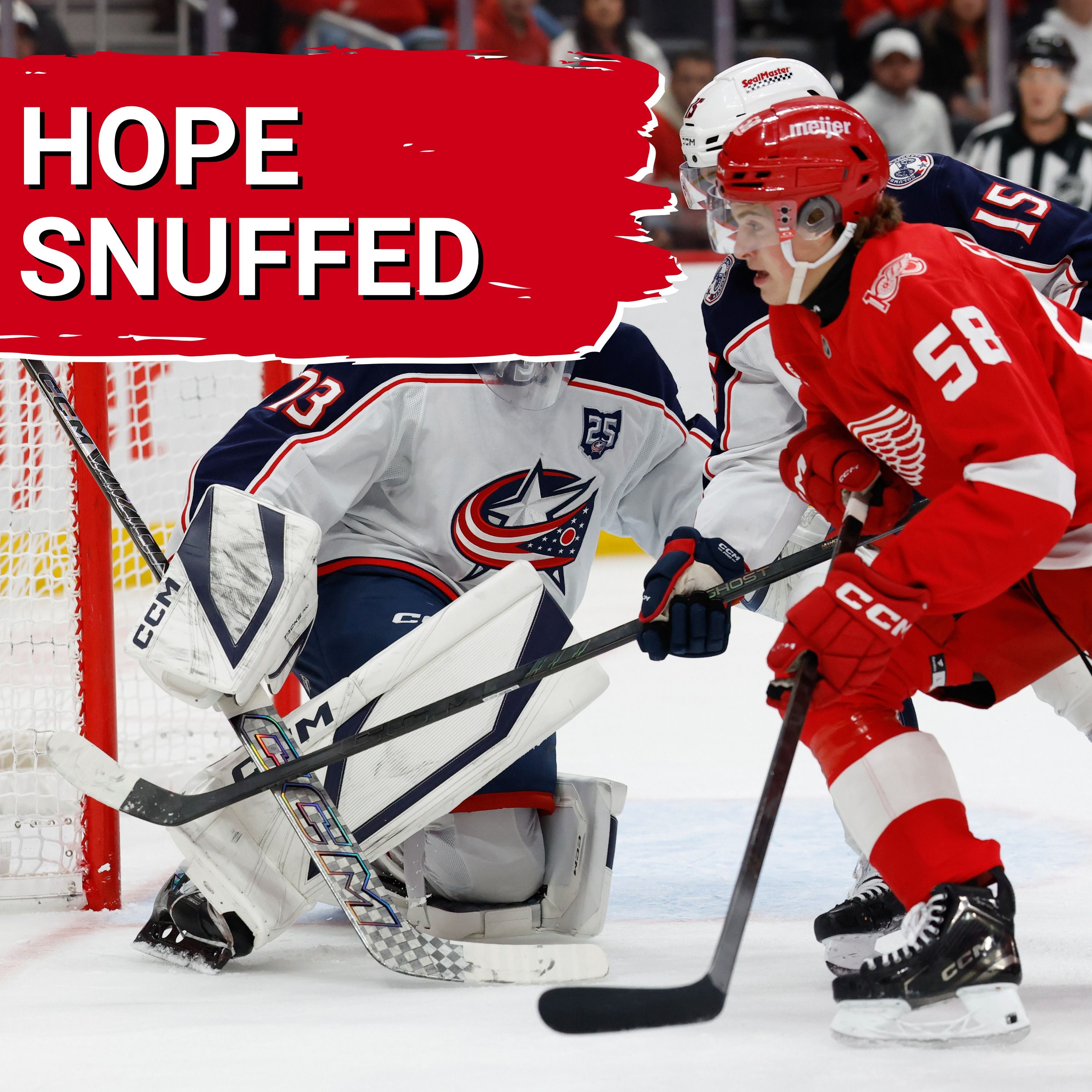 Hope Snuffed: Red Wings blow yet ANOTHER game late, effectively killing any chance of making the playoffs
