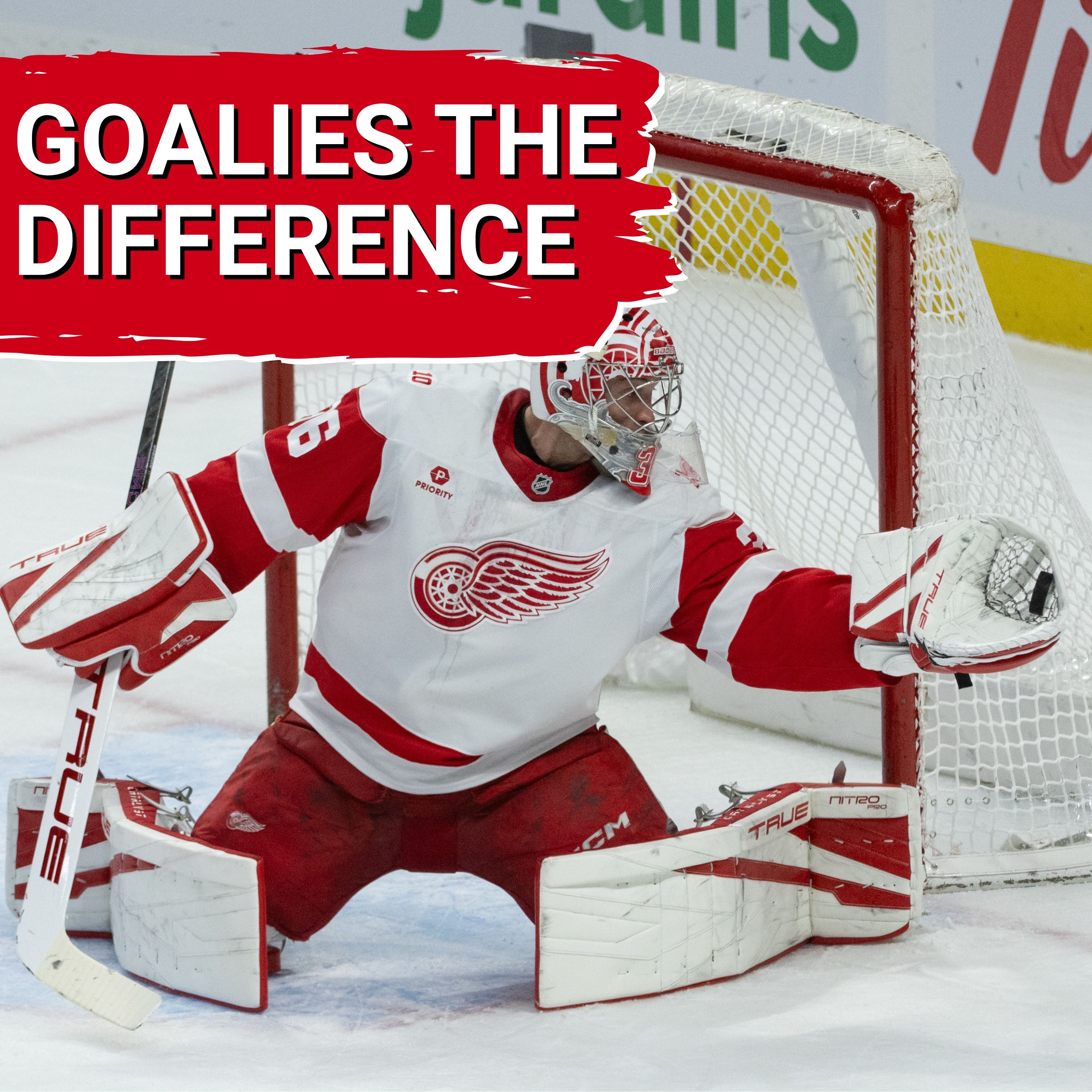 John Gibson shines, while Ottawa's goaltending struggles in Red Wings win over Senators