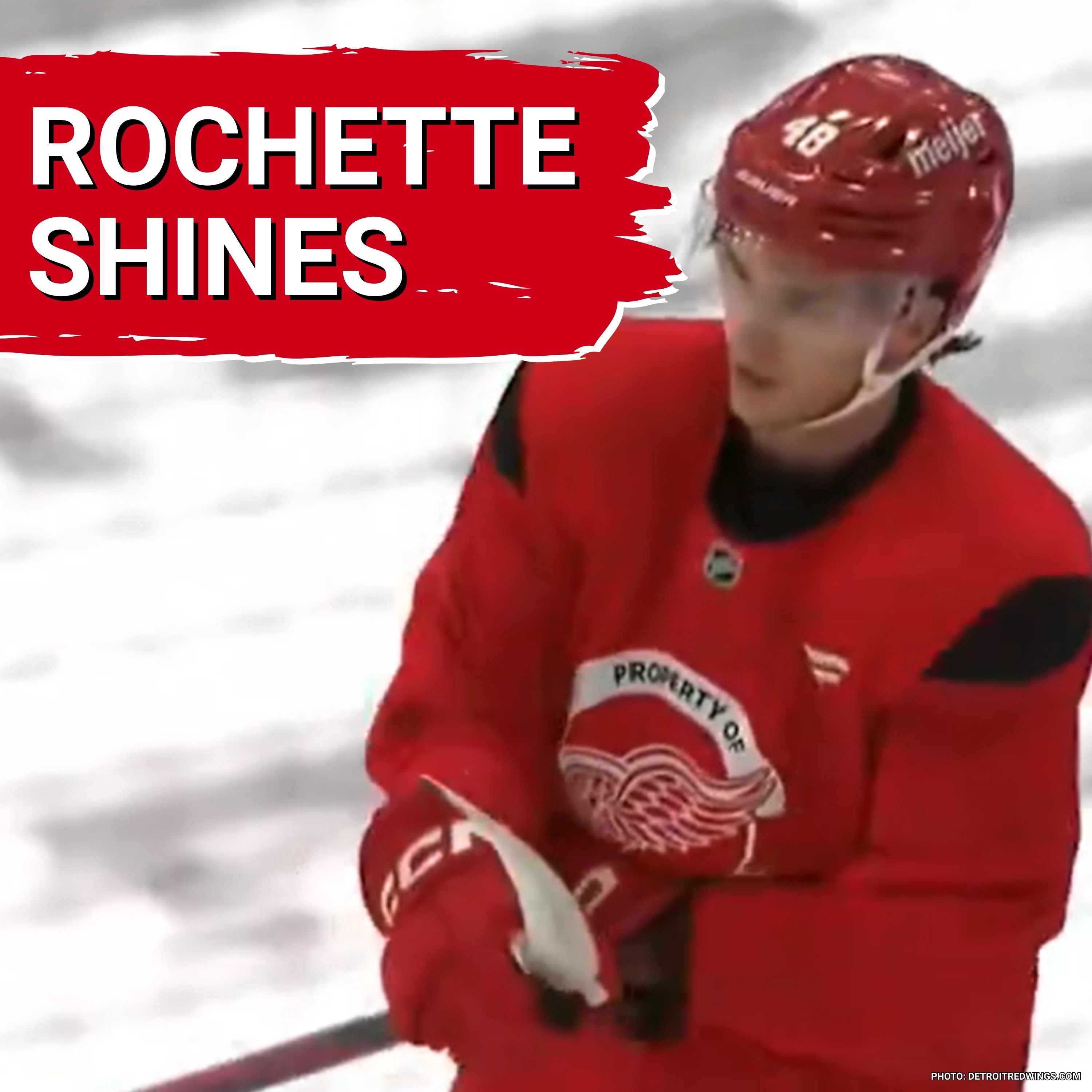 Rochette and Bear shine in prospect tournament | Detroit Red Wings connected to Stars AGM Scott White? episode artwork