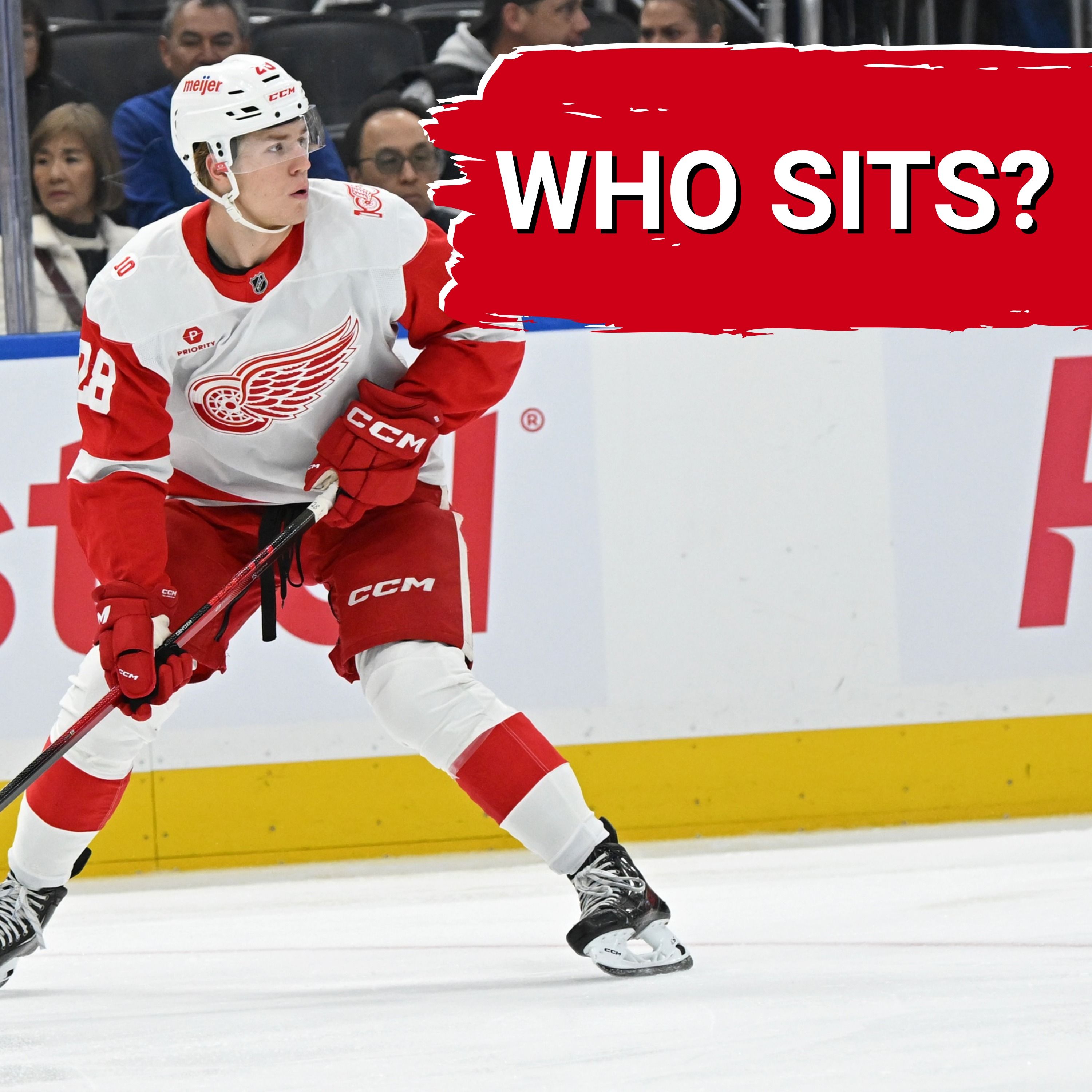 When Larkin and Perron return, who sits? Will Michael Brandsegg-Nygard stay with the team?