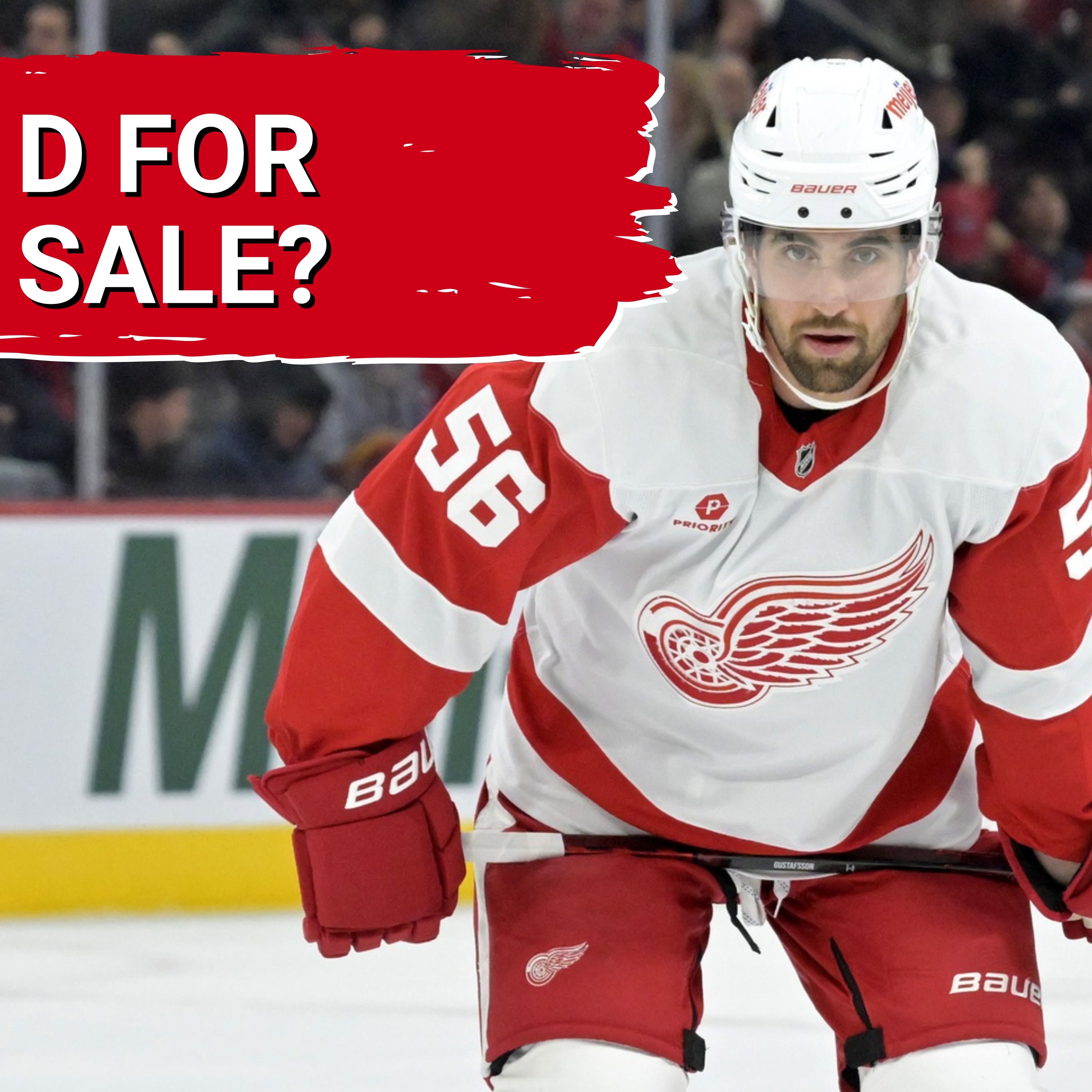 Erik Gustafsson and Travis Hamonic being shopped? Why would Detroit willingly trade away depth?