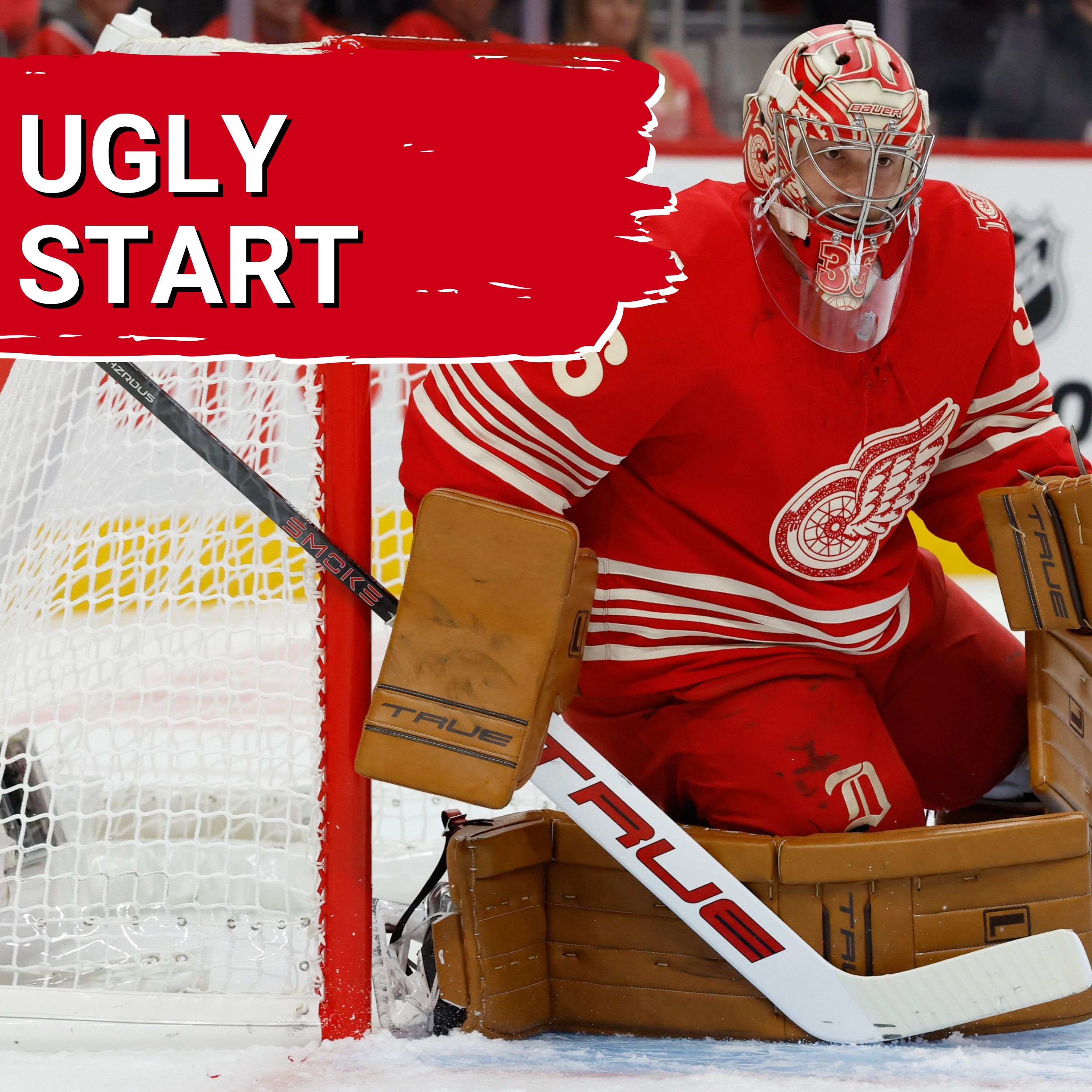 John Gibson left out to dry as Detroit Red Wings drop dud in home opener