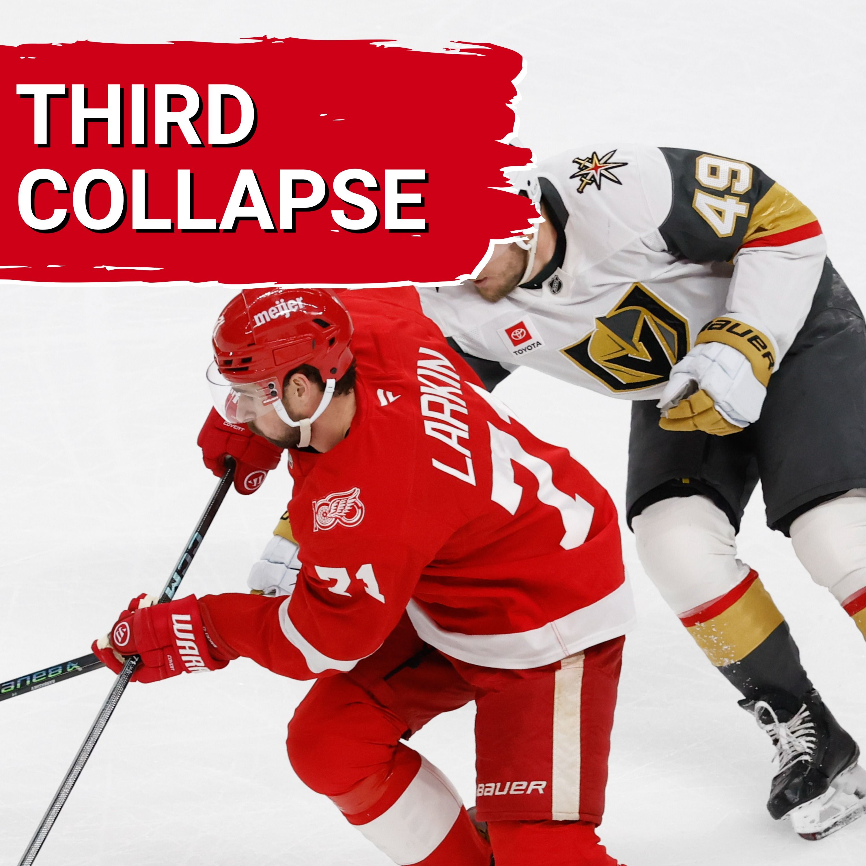 Playing not-to-lose against Vegas leads to blown game and OT loss | Sebastian Cossa recalled under Emergency Conditions