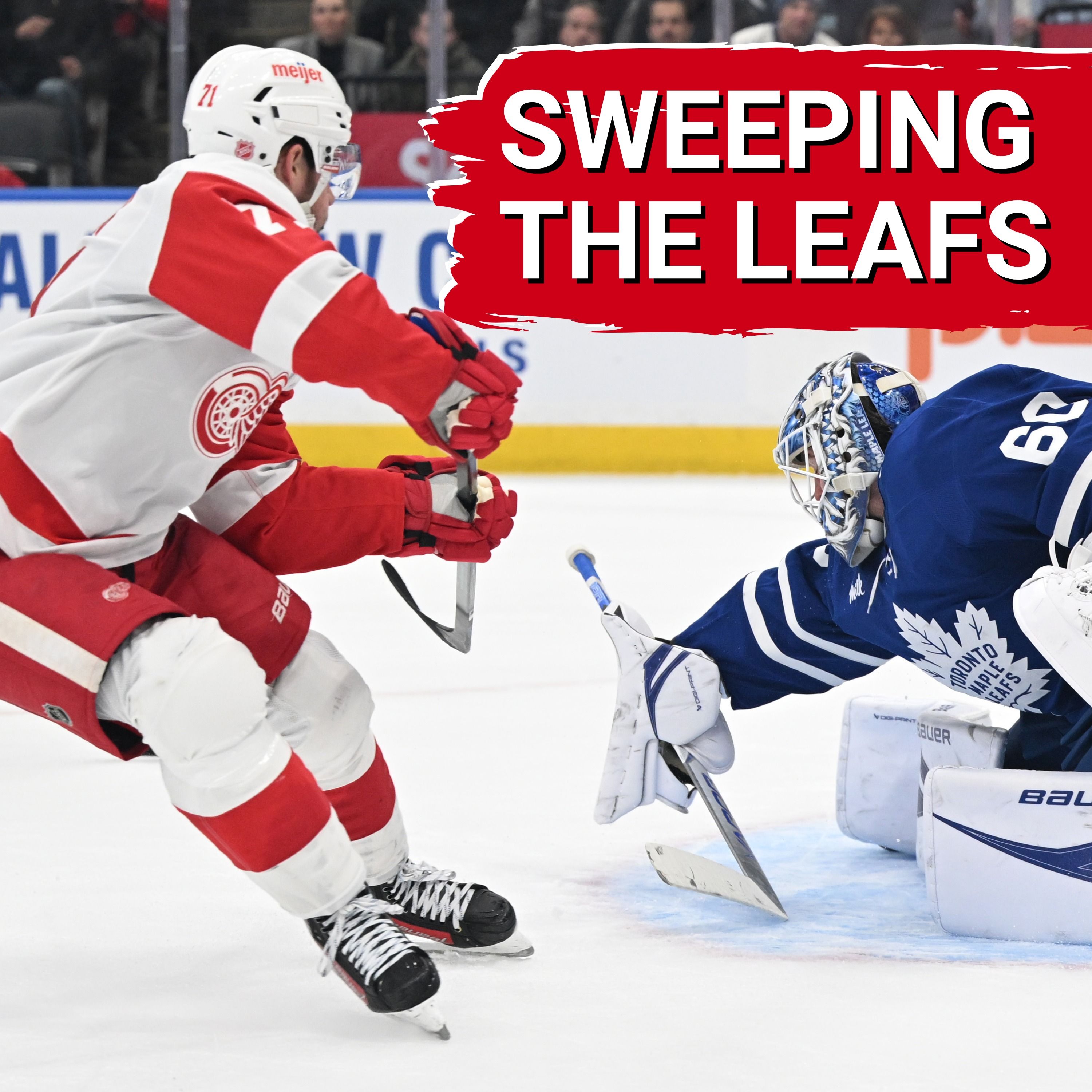 Moritz Seider's show of strength launches Detroit to a season SWEEP of the Toronto Maple Leafs