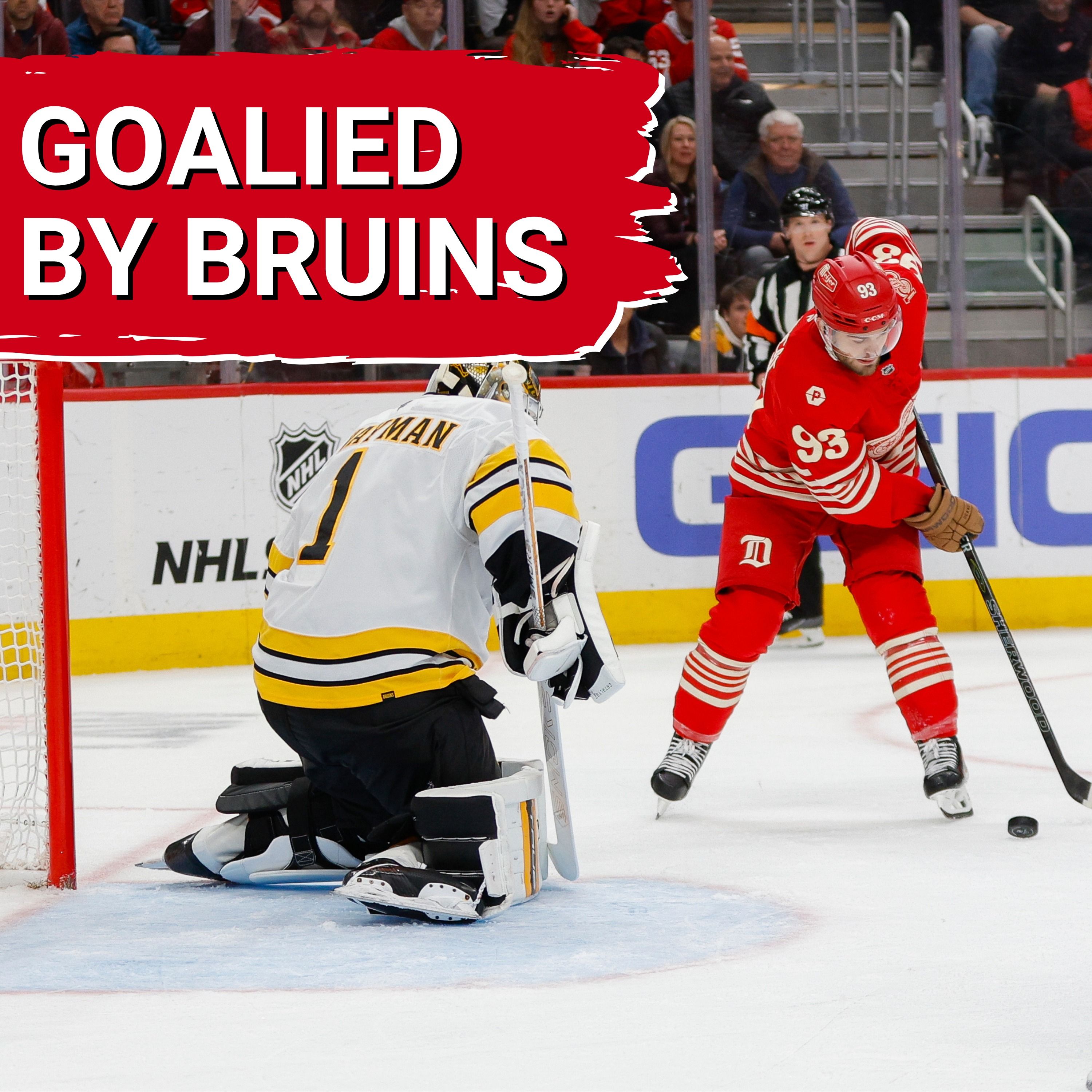 GOALIED: Swayman forms a brick wall, while Gibson falters in big loss to the Boston Bruins