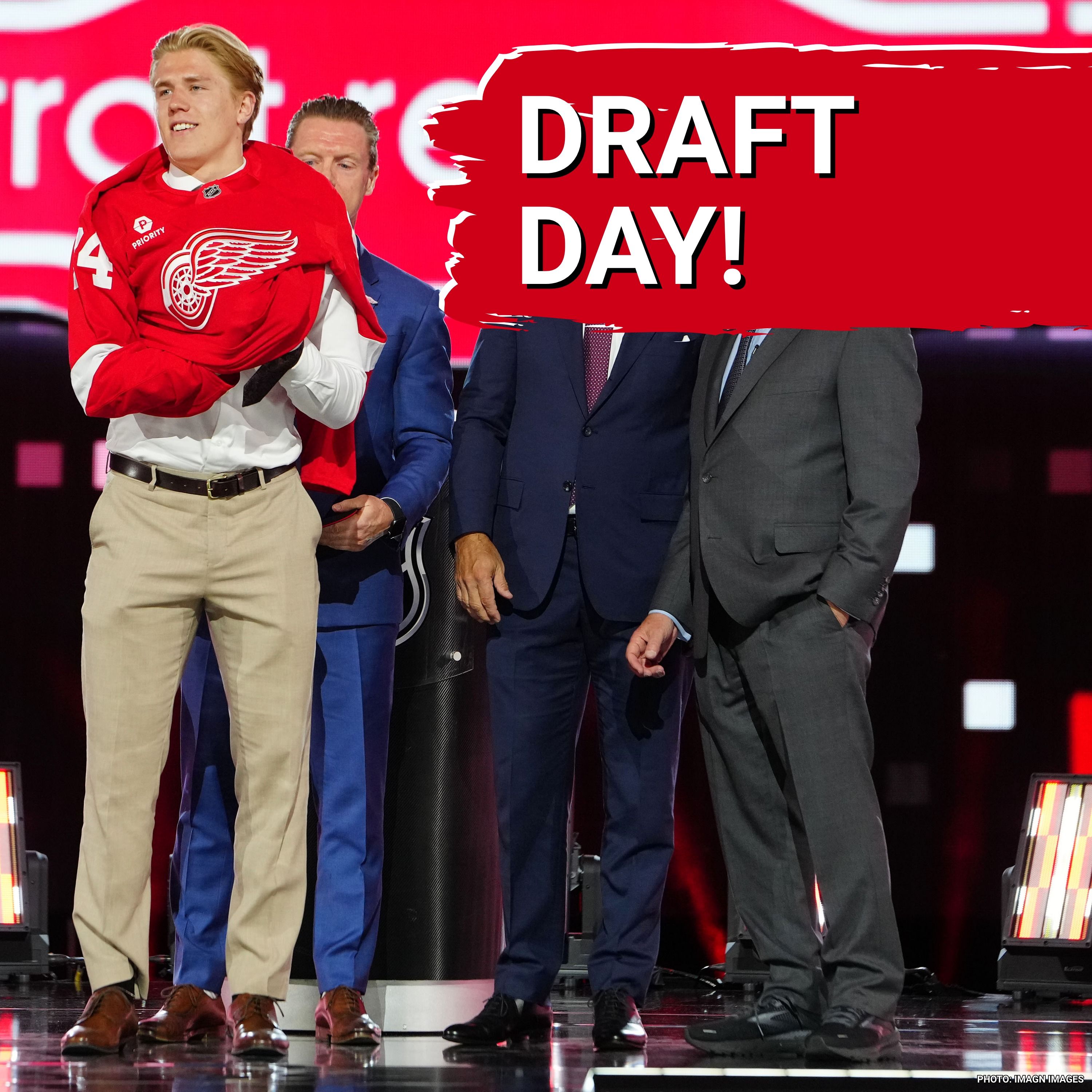 DRAFT DAY: Will Detroit trade up into the 1st round? | Wallinder signed | Lombardi traded | Roberston declines contract from Seattle episode artwork