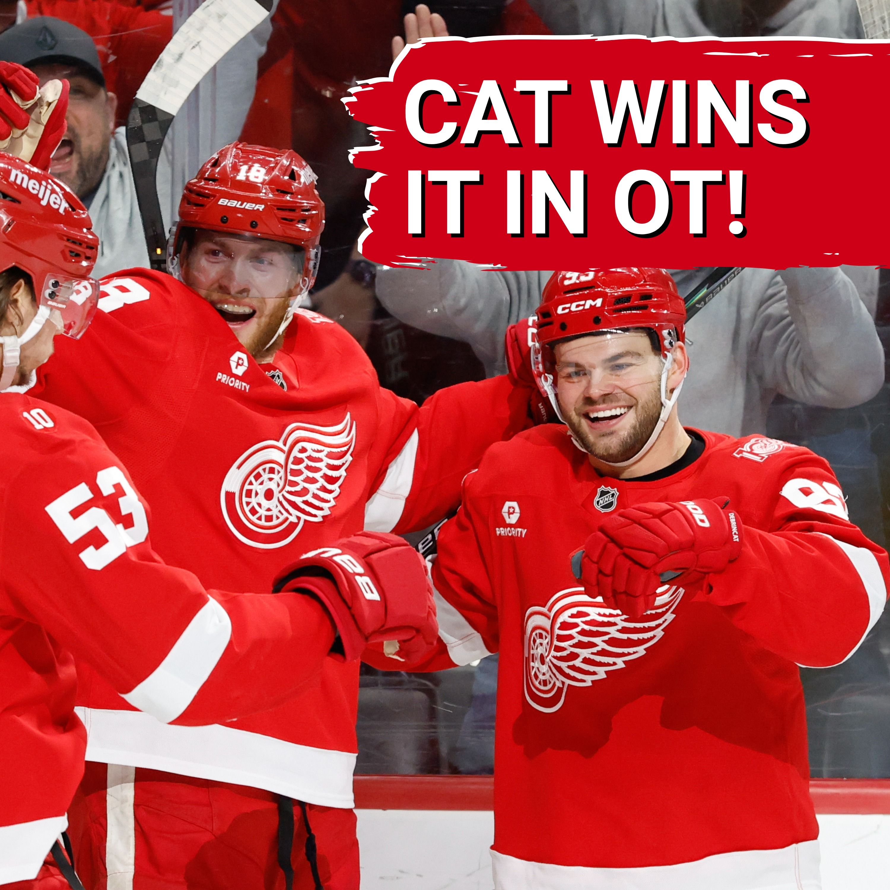 Alex DeBrincat ends it in OT over the Ottawa Senators! | Marco Kasper wakes up vs the Sharks!