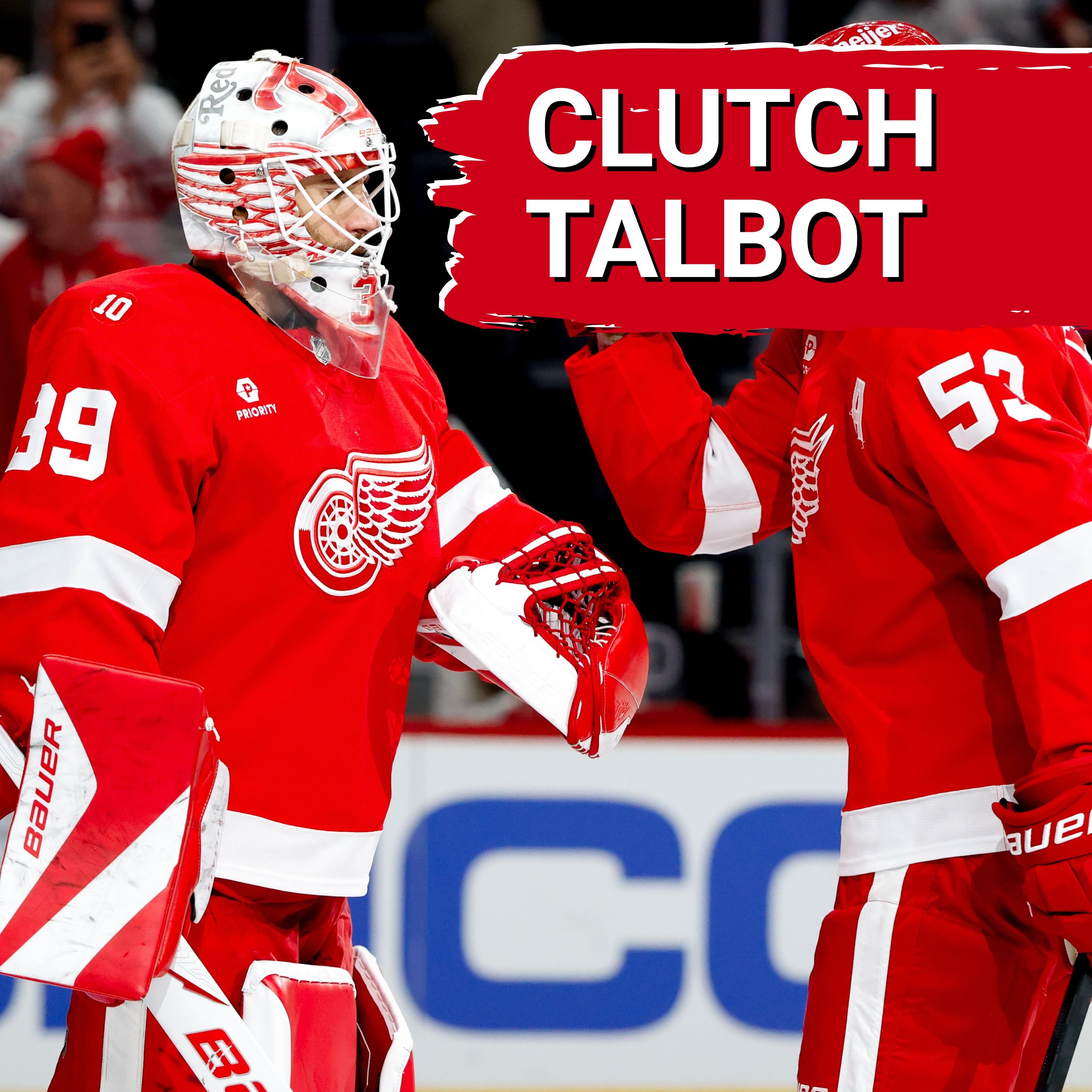 Cam Talbot's clutch saves makes the Red Wings comeback over the Blue Jackets possible!