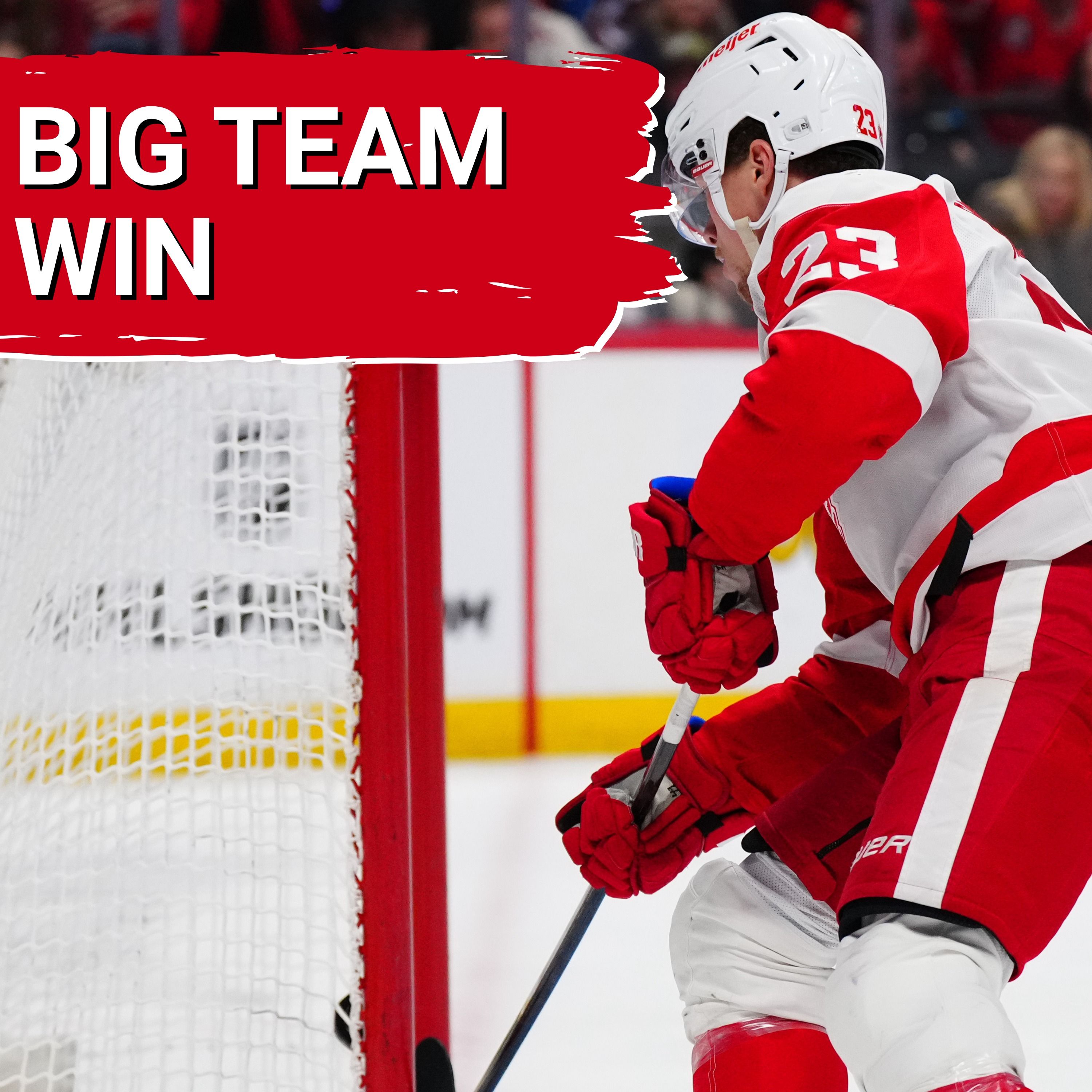 BIG TEAM WIN — Red Wings play complete game in shutout of the Colorado Avalanche