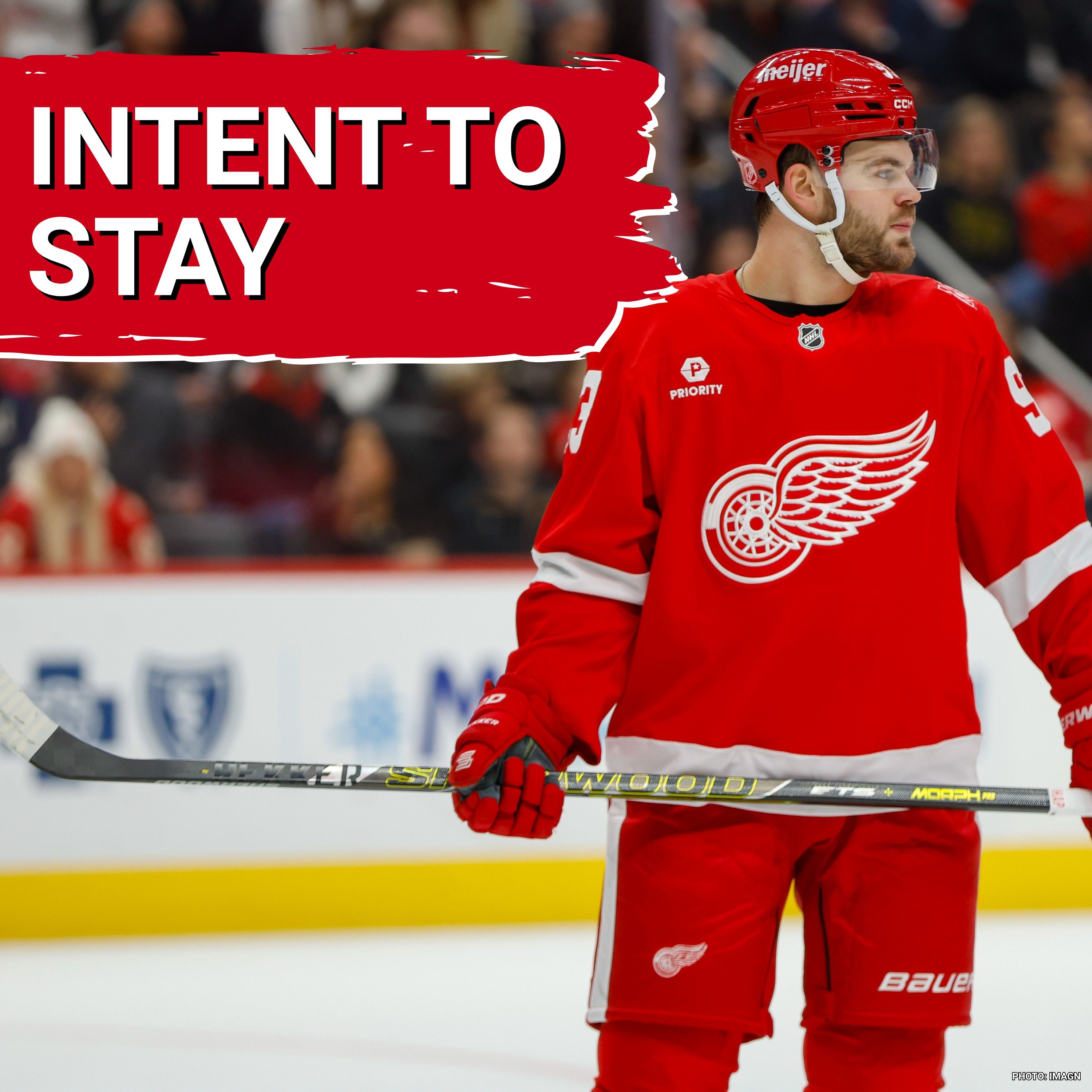INTENT TO STAY: Alex DeBrincat reaffirms his commitment to Detroit | Chris Kreider on the market episode artwork