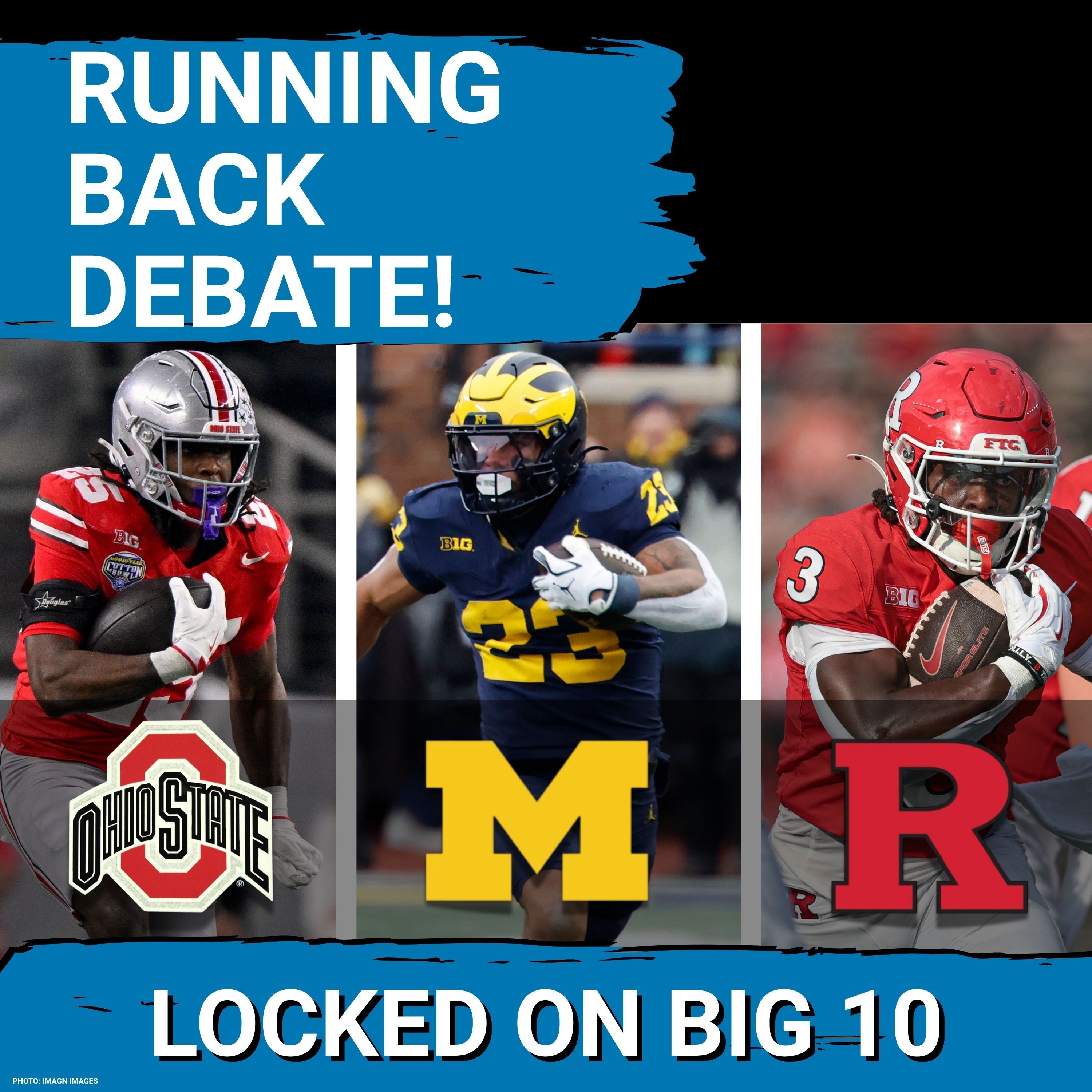 2026 Big Ten Running Back POWER RANKINGS: The Experts Have it WRONG! episode artwork