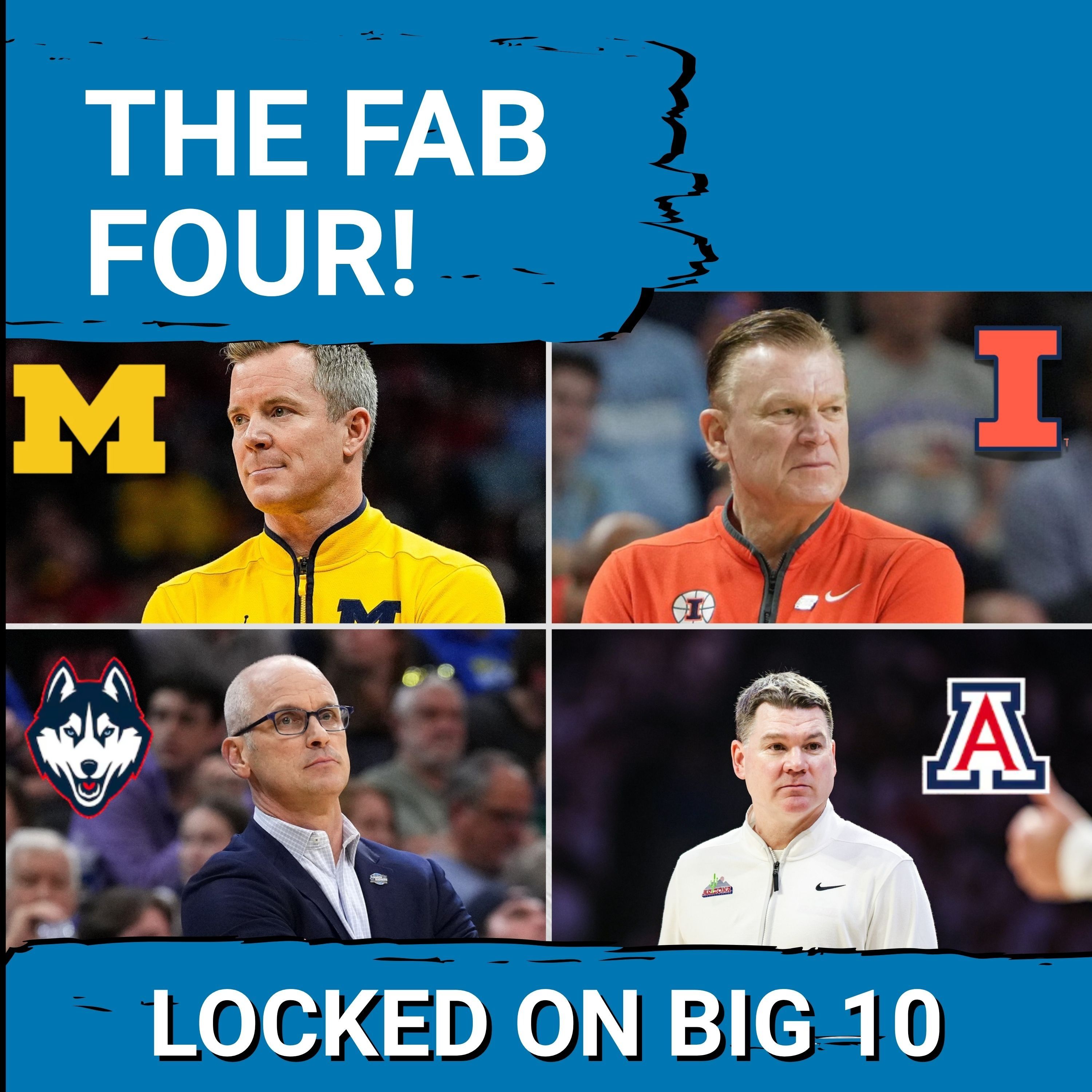 BIG TEN TAKEOVER? Michigan and Illinois CHASING ALL-Big Ten NCAA National Championship Game!
