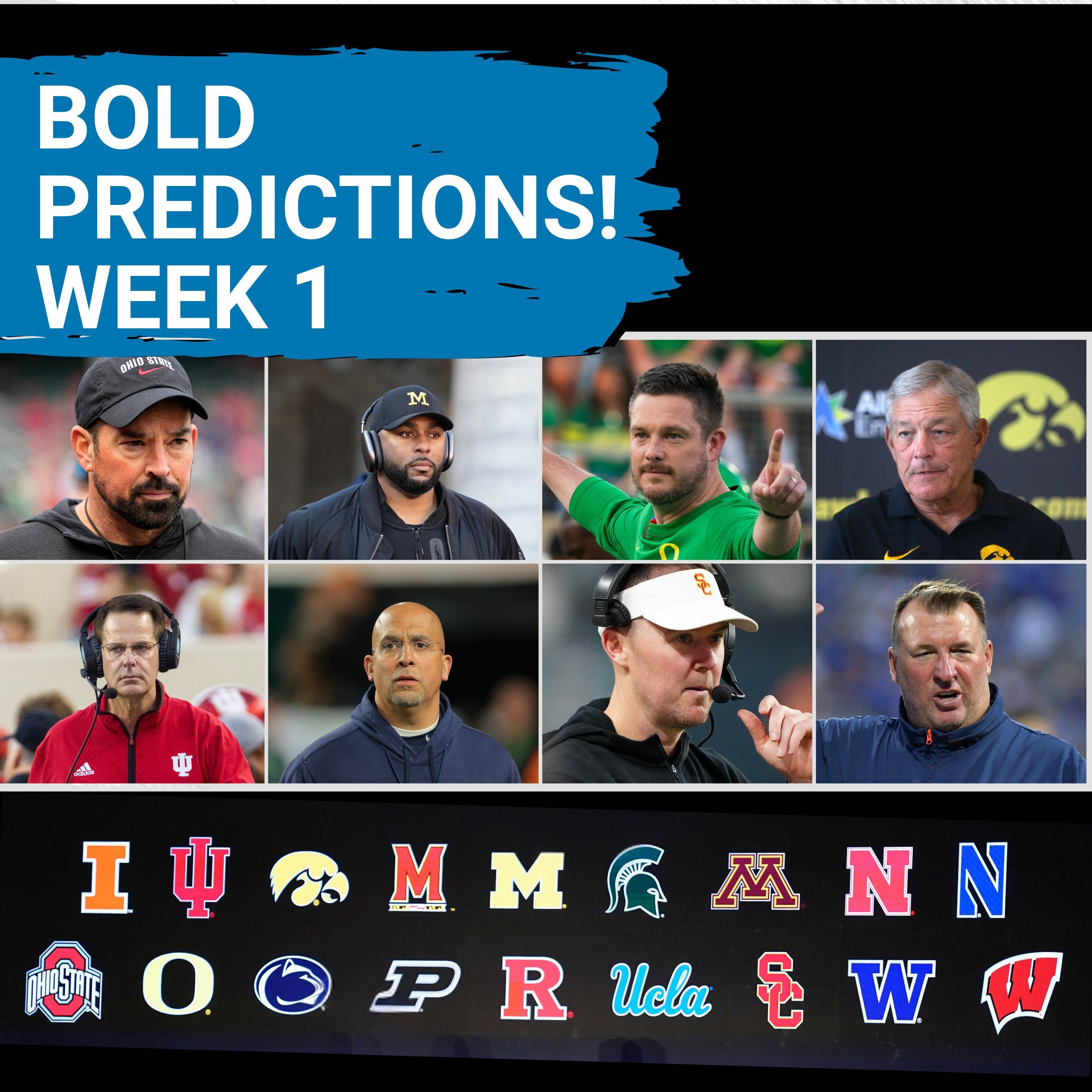 PICKS:  Ohio State ROLLS Texas?  Oregon & Michigan SLOW Start? Take the OVER on INDIANA?
