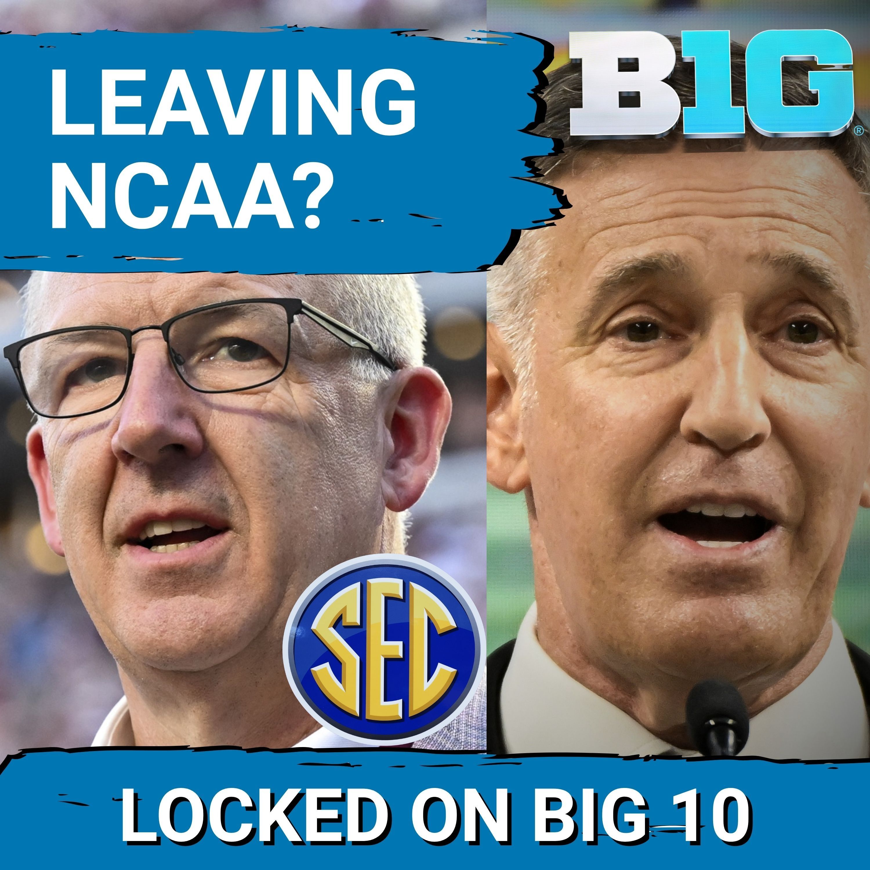 SEC and Big Ten LEAVING NCAA?  Super Conference FINALLY Here?