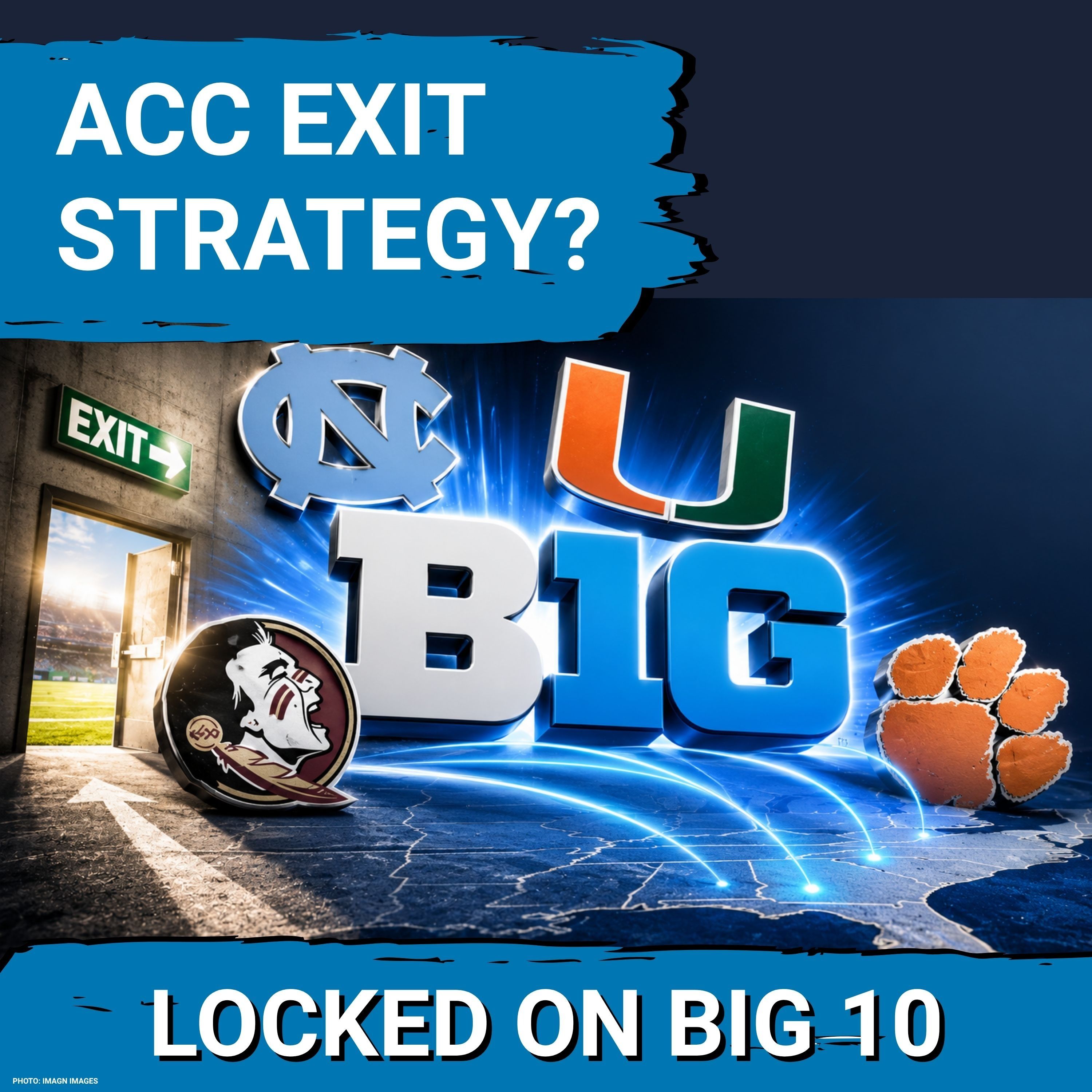 ACC Teams' EXIT Strategy in Place for Big Ten EXPANSION? episode artwork