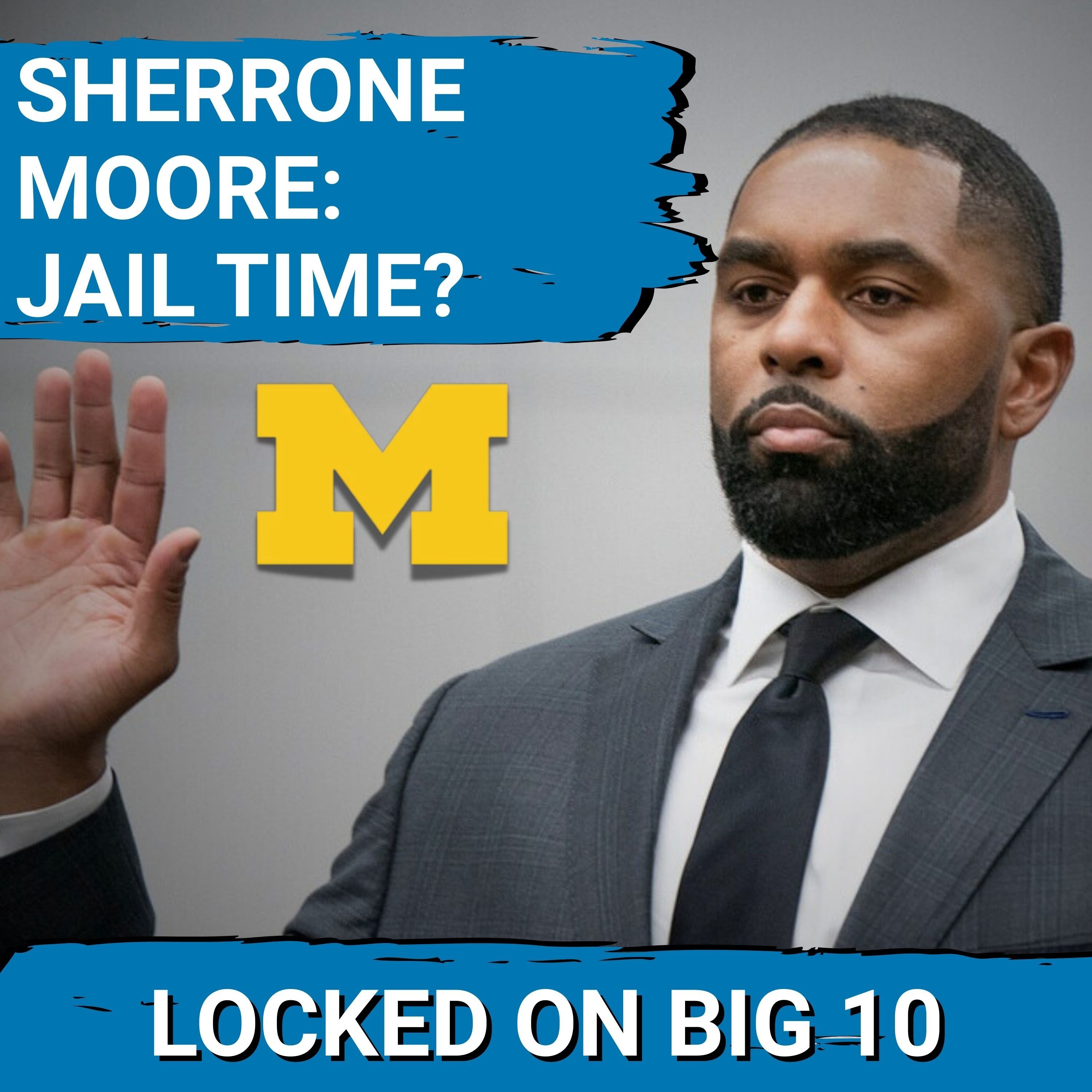 JAIL TIME?  Former Michigan Football Coach Sherrone Moore Cops PLEA DEAL in Court! Jail Next?