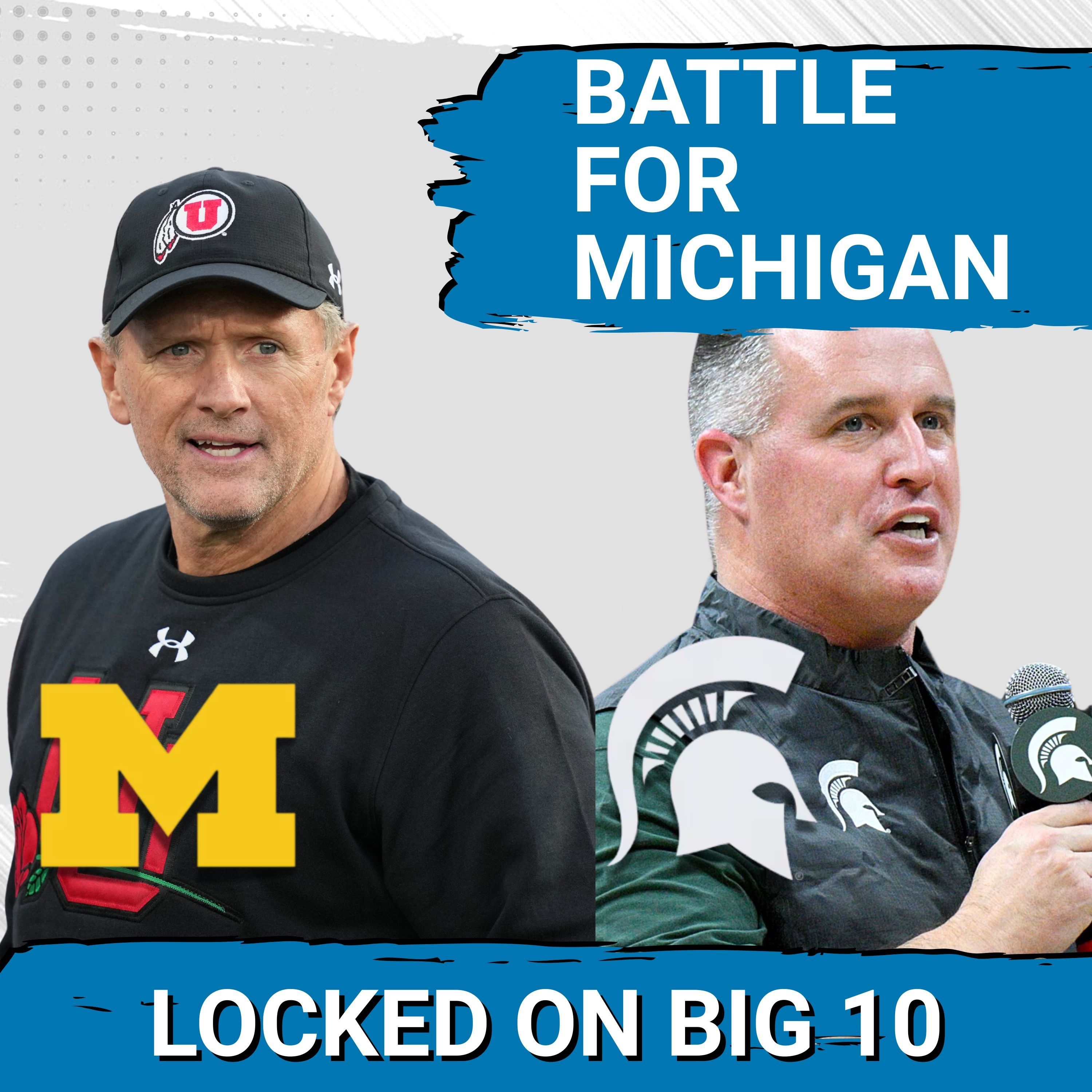 WHITTINGHAM vs FITZGERALD? Power Ranking the BEST College FOOTBALL Coach in the State of Michigan?