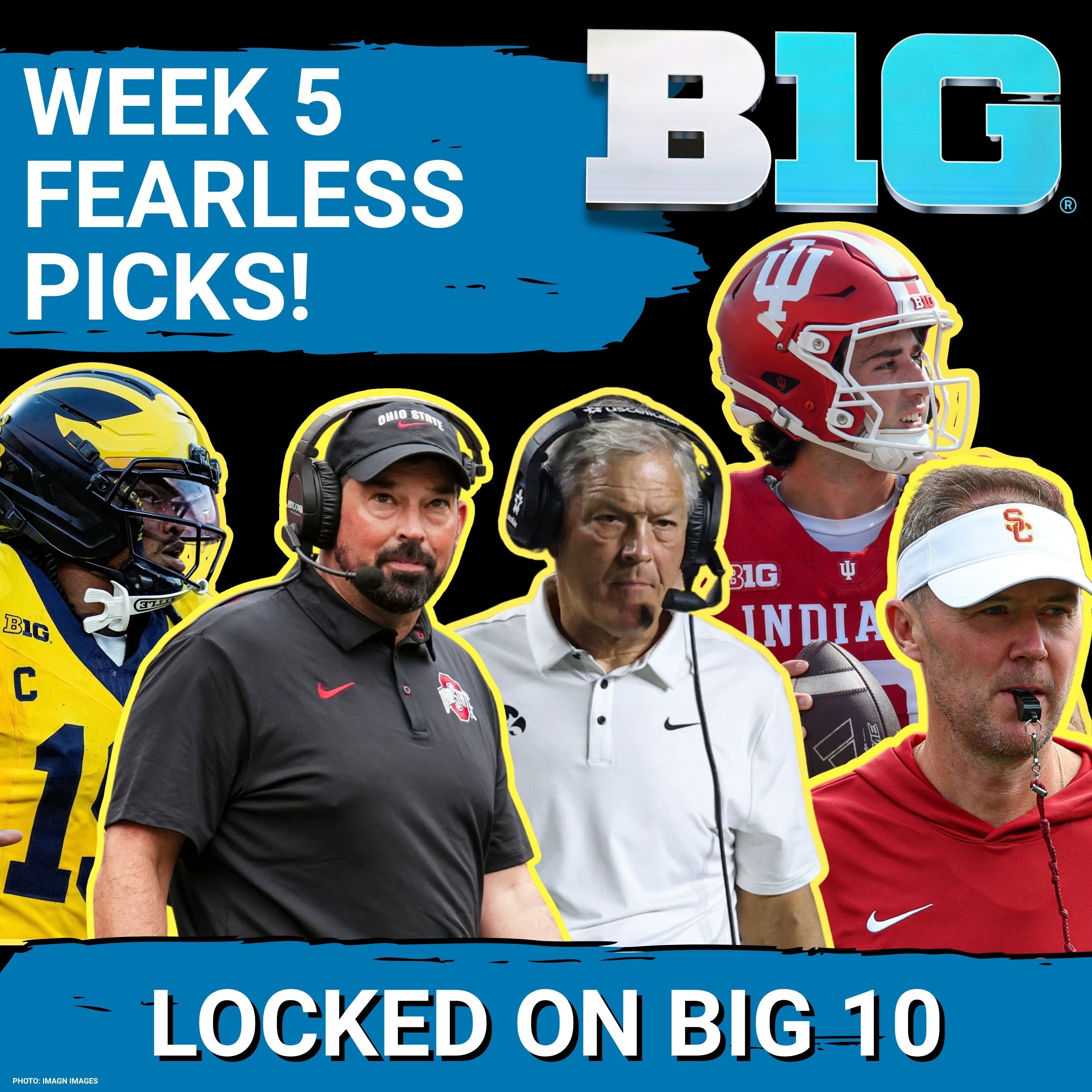 PICKS: Iowa UPSETS Ohio State? Penn State in TROUBLE! Michigan REBOUNDS! Indiana 0-4 vs SPREAD!