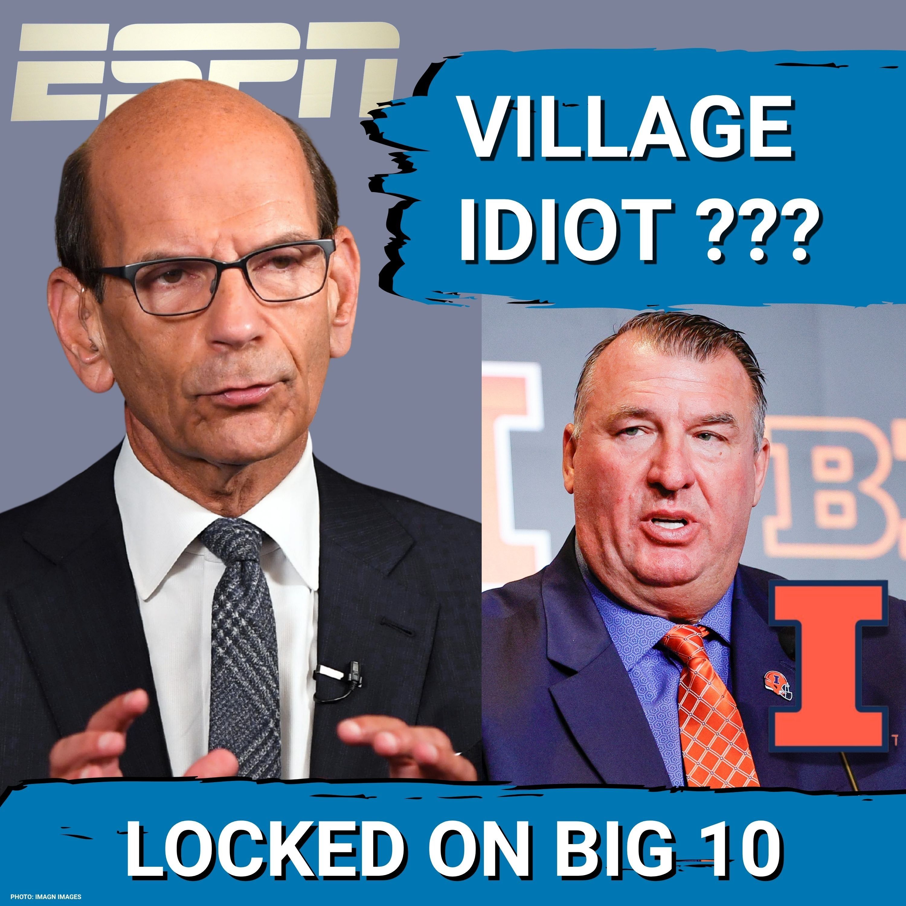Paul Finebaum RIPS Illinois' Bret Bielema with CHEAP SHOT Comment!