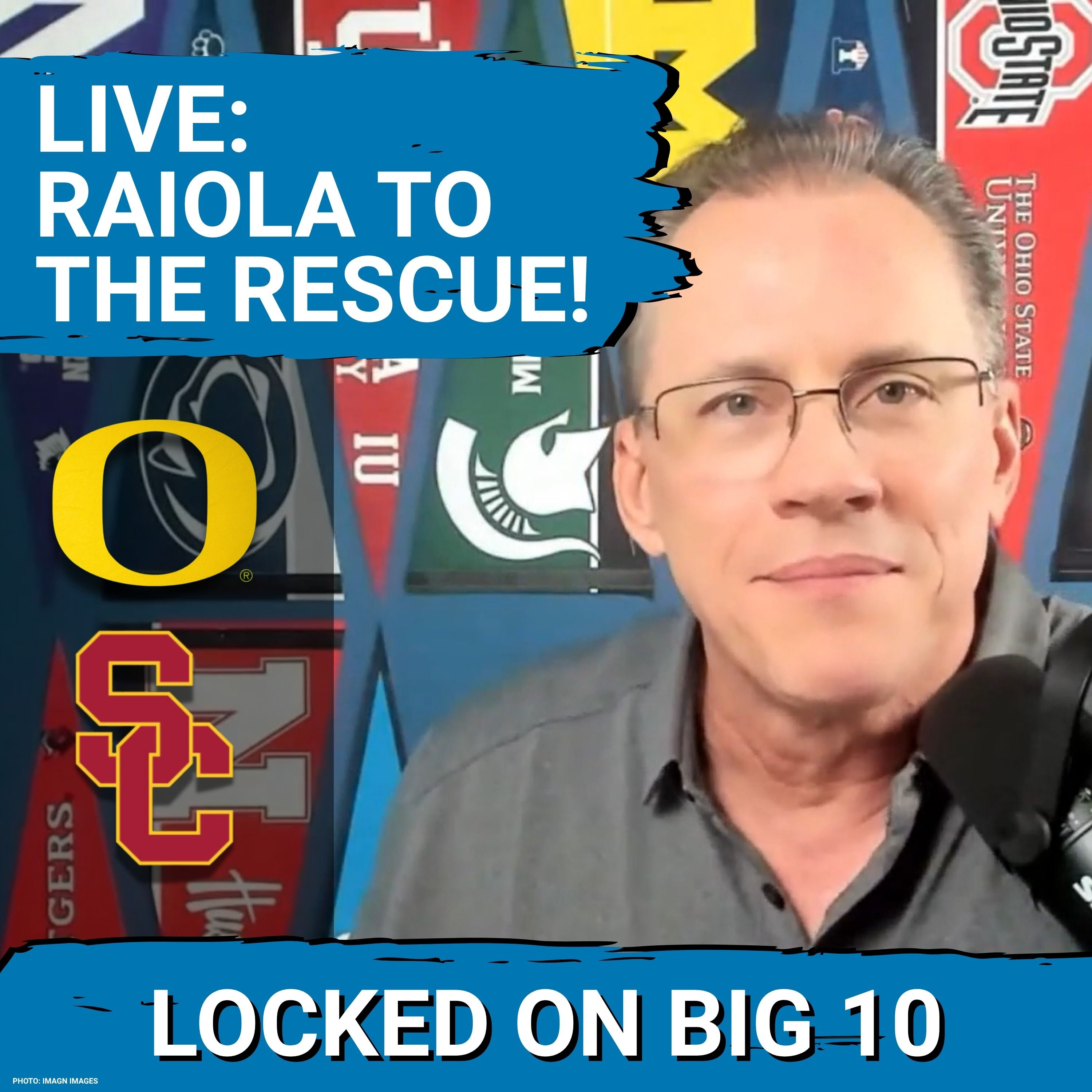 LIVE REACTION: Dylan Raiola SAVES Oregon's Season at USC!  Dante Moore INJURED! Iowa STUNS Michigan!