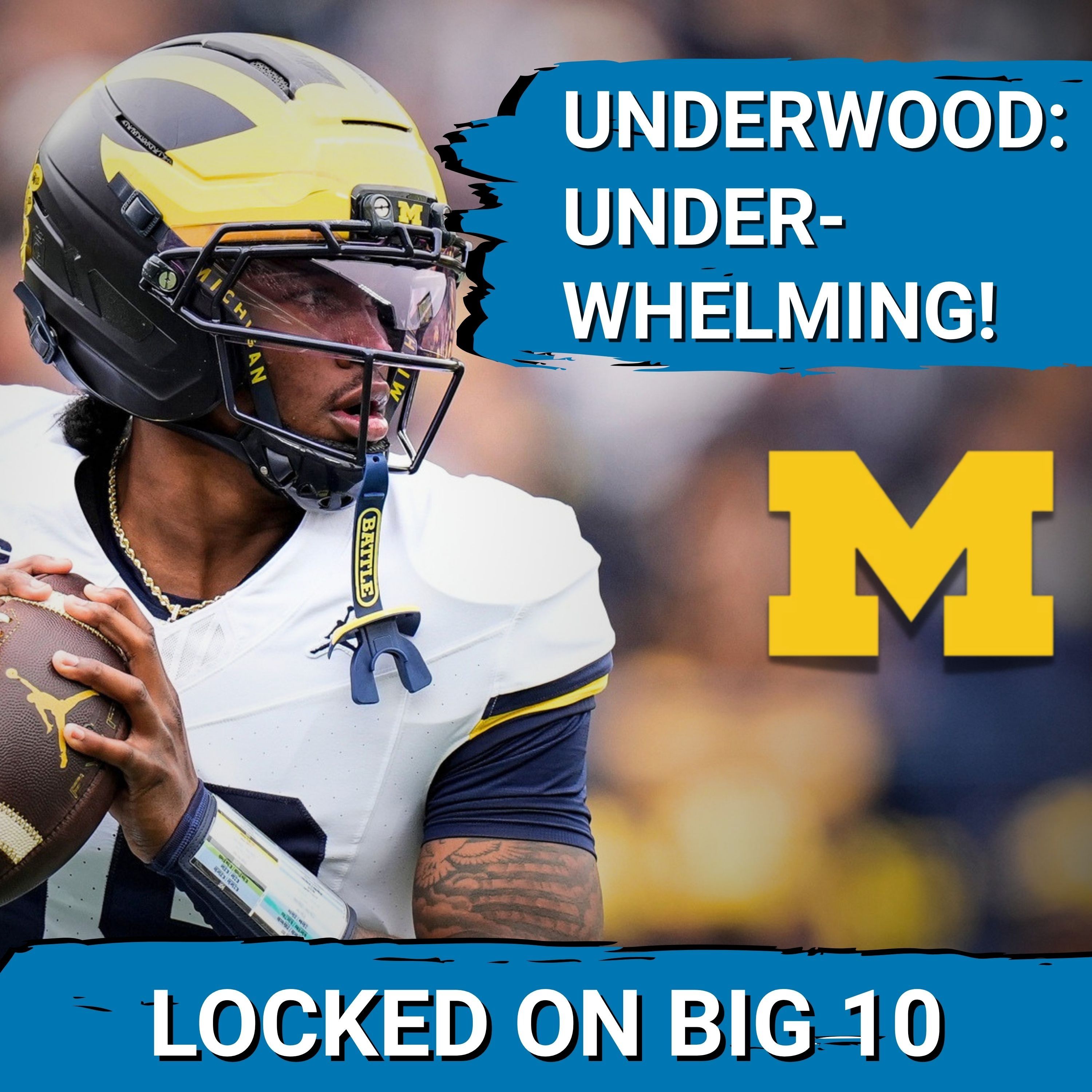 PANIC TIME?  Bryce Underwood & Michigan Offense a NO SHOW at SPRING Game! TROUBLE for 2026?