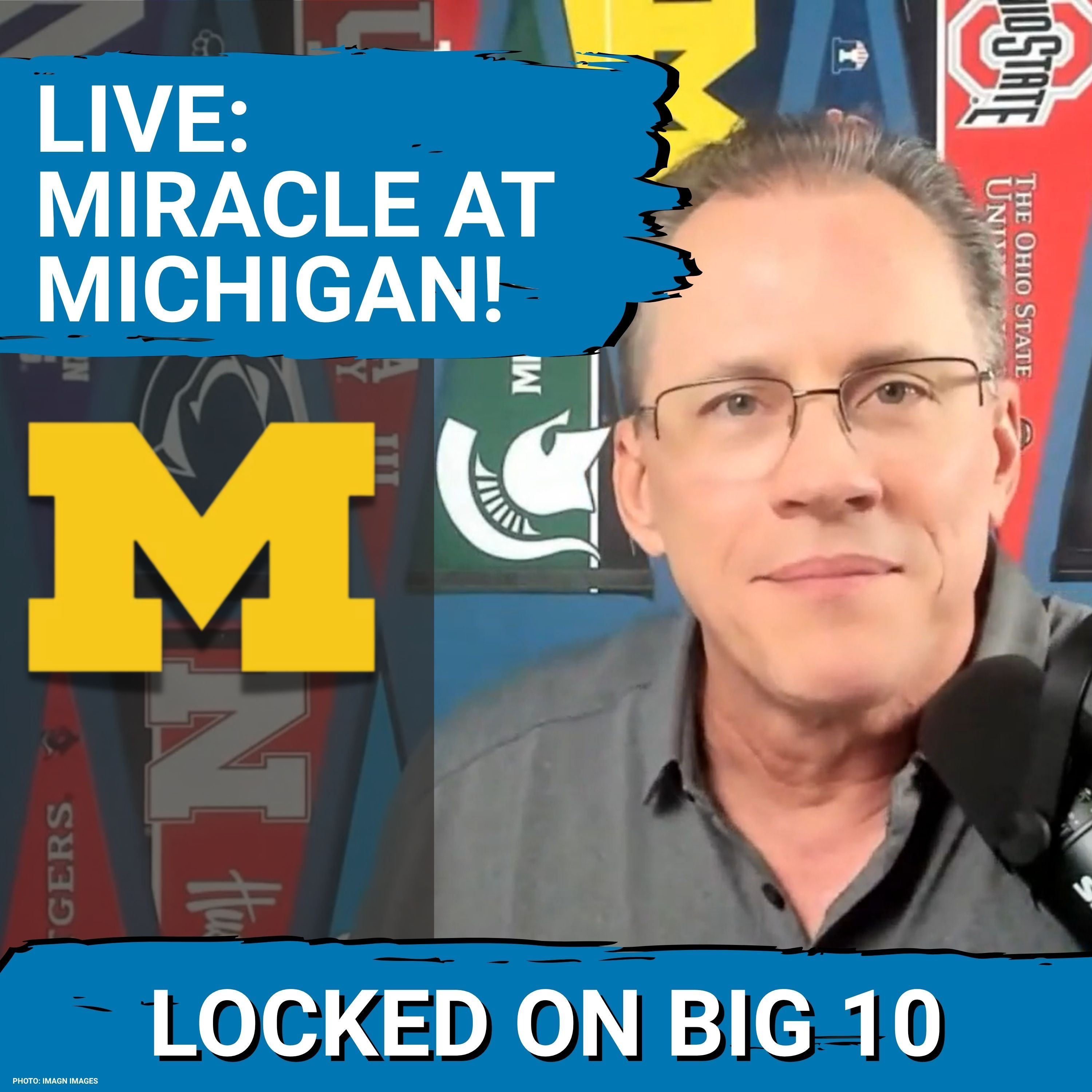 CLOCK GATE!  Bryce Underwood HAIL MARY & Extra :01 Gives Michigan Win Over Western Michigan! episode artwork