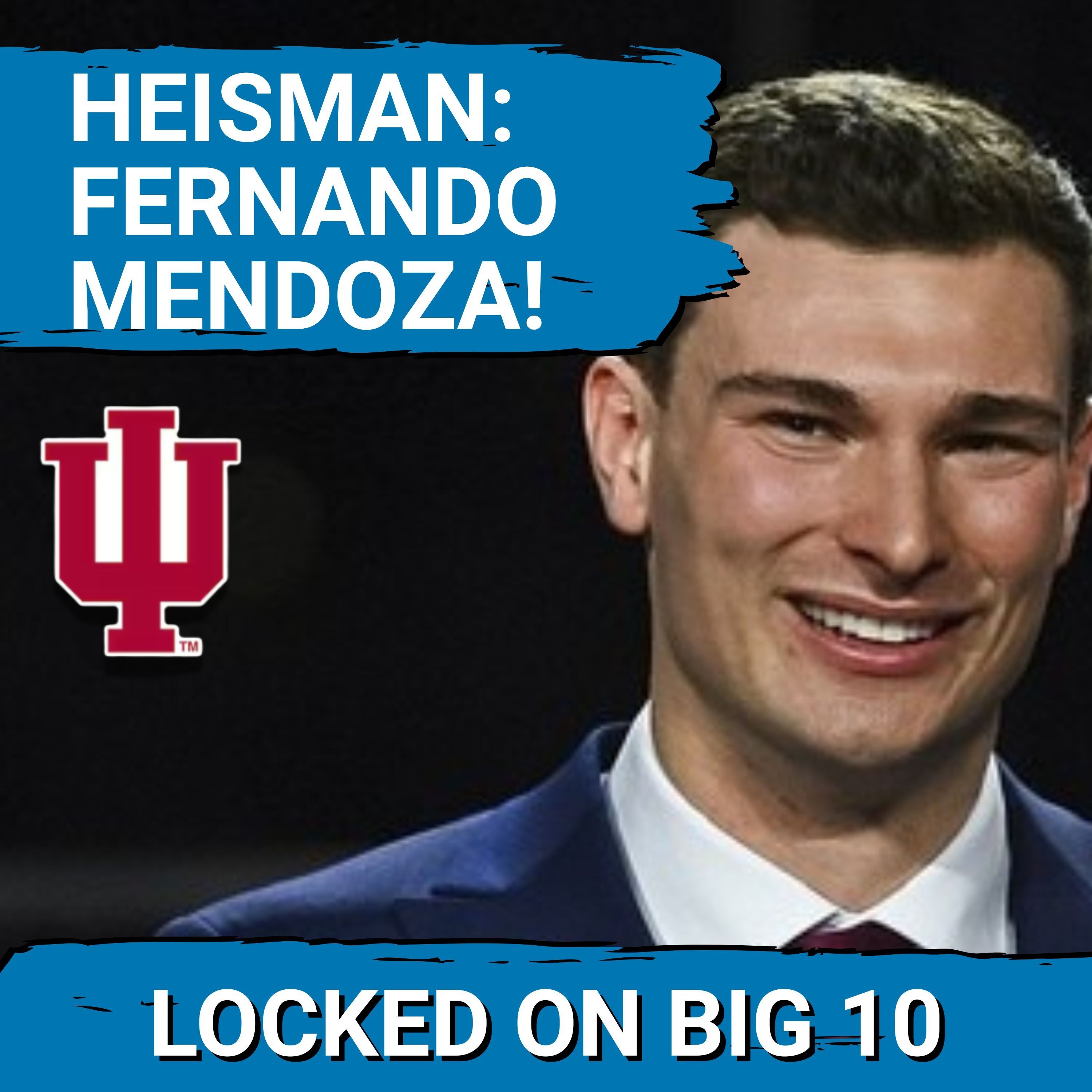 HISTORICAL HOOSIER!  Fernando Mendoza SIEZES Indiana's FIRST EVER Heisman Trophy!