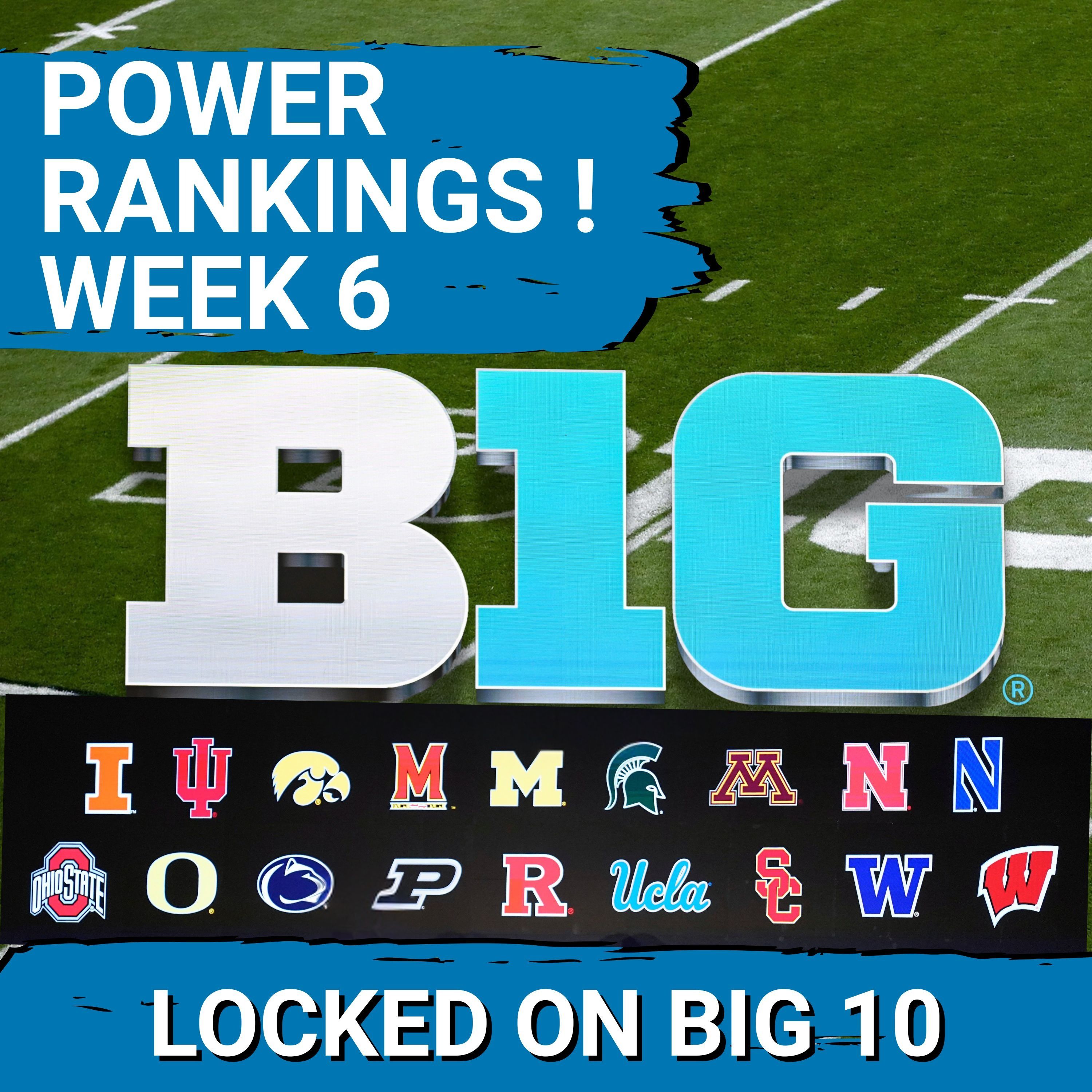 REAL BIG 10 POWER RANKINGS: Ohio State, Oregon, Indiana SEPERATE from the PACK, USC Drops!