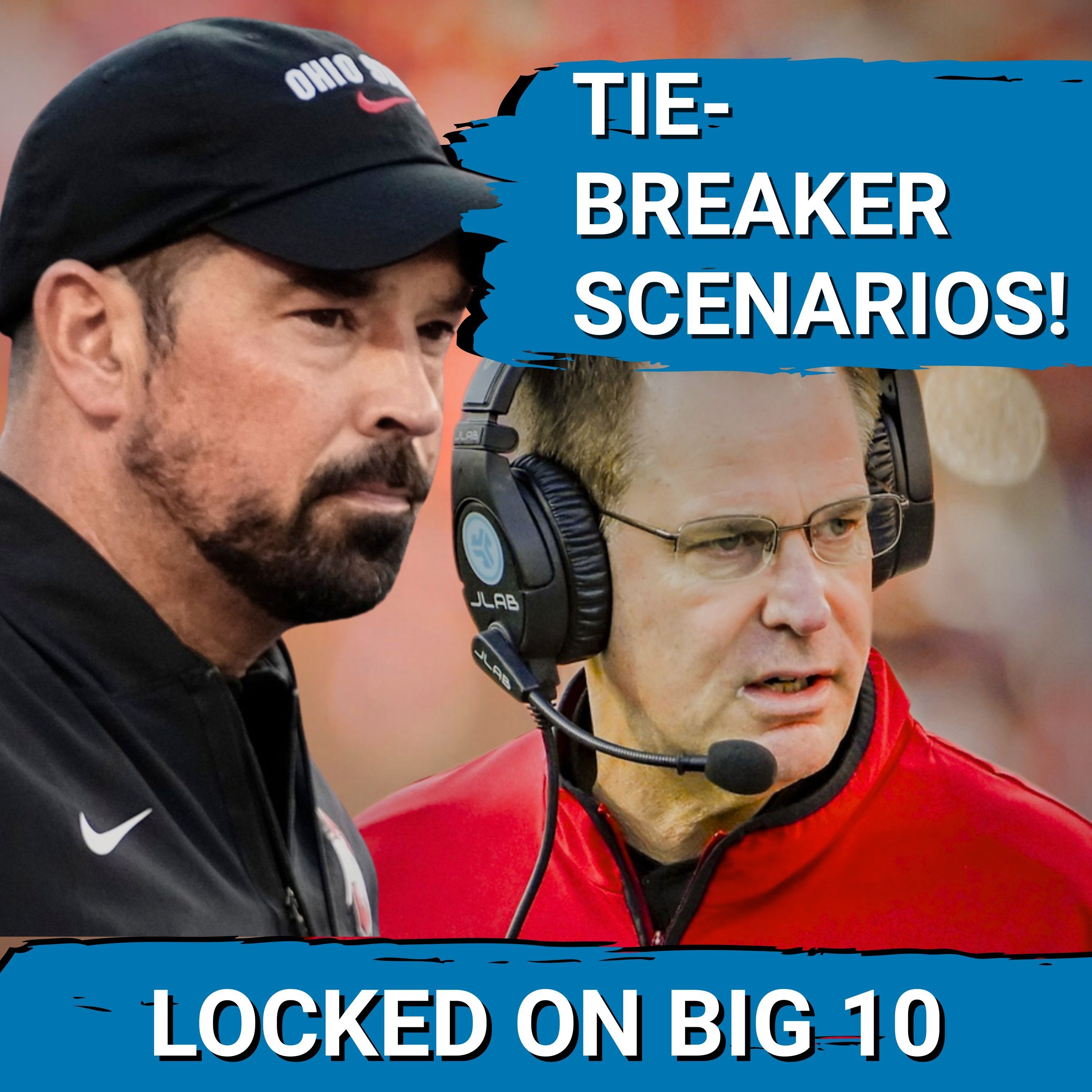 TIE BREAKERS!  Ohio State, Indiana, Oregon and Michigan STILL ALIVE for BIG TEN Championship Game!