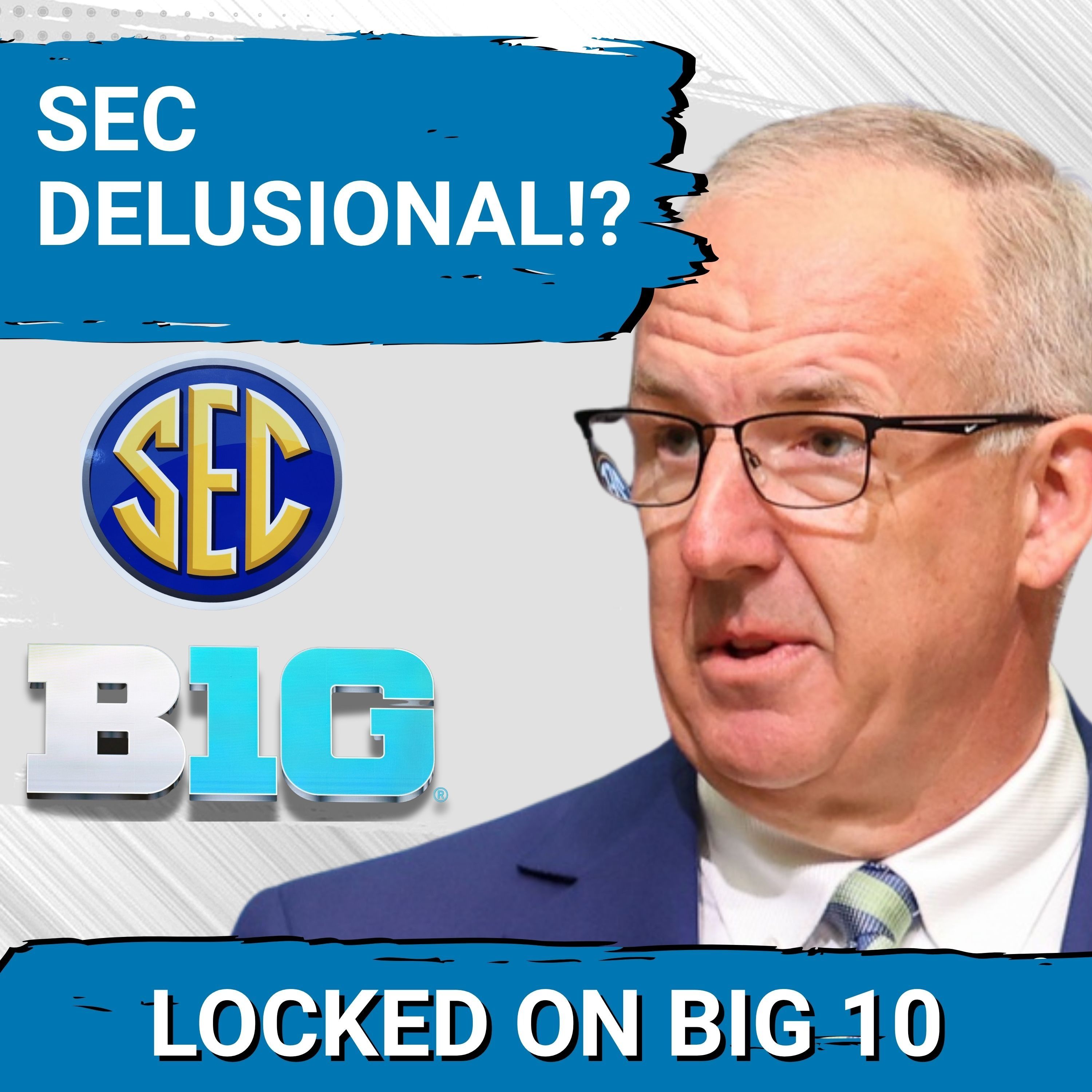 Greg Sankey LOST His MIND?!  Says SEC is "WAY BETTER" Than Big Ten!  WRONG!