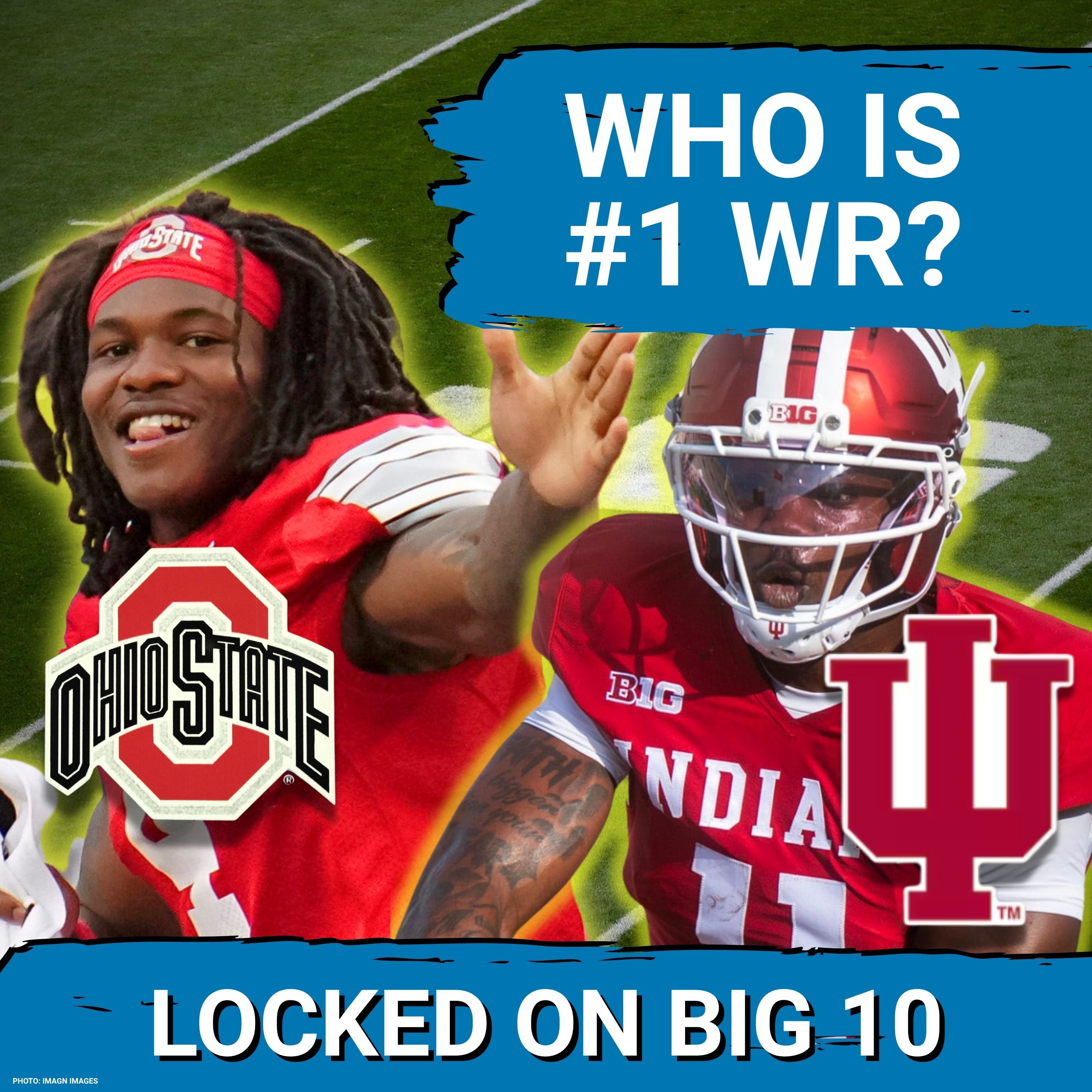 Big Ten WR RANKINGS:  Which QB has the BEST WEAPONS