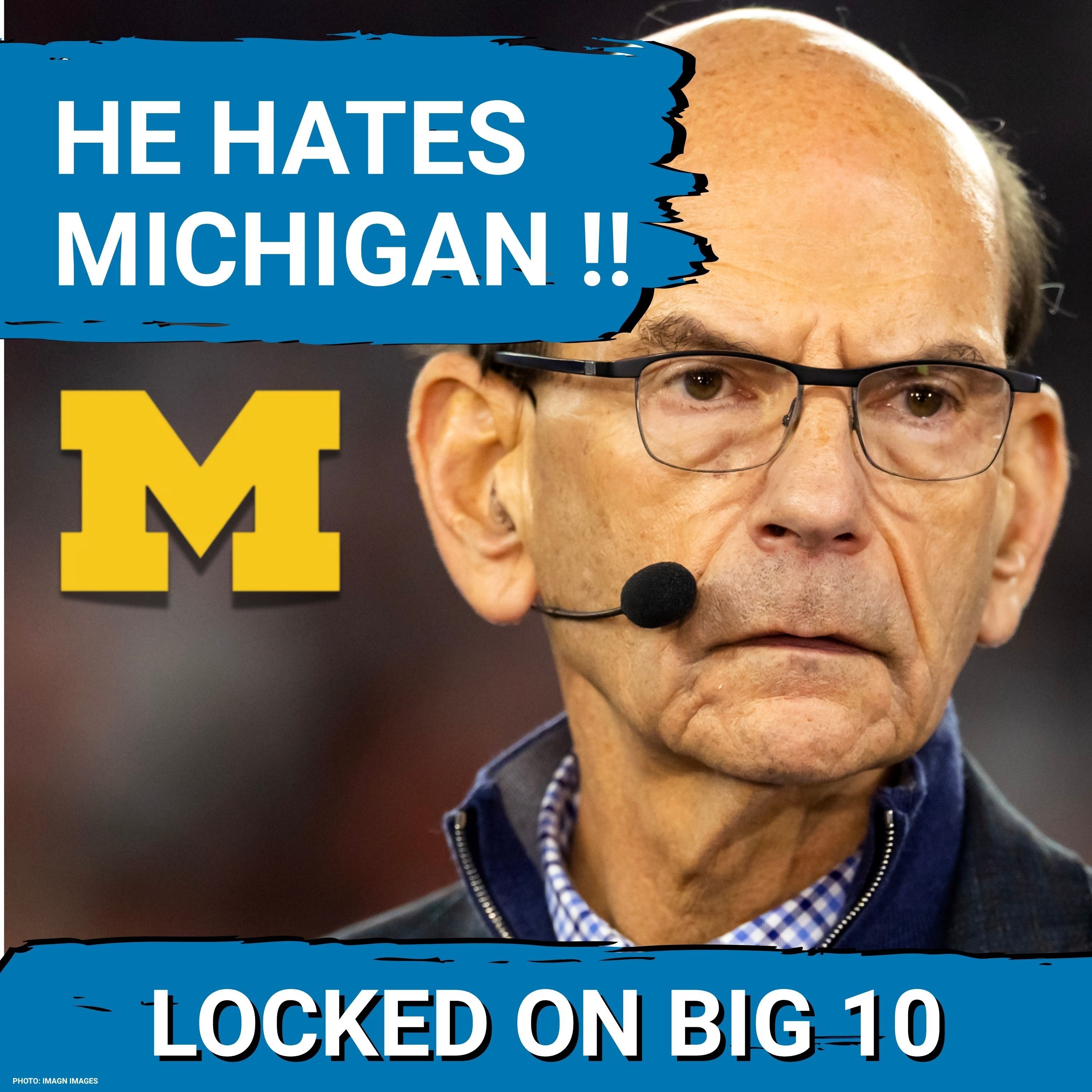 Paul Finebaum RIPS Michigan FANS ahead of Big Ten Media Days!