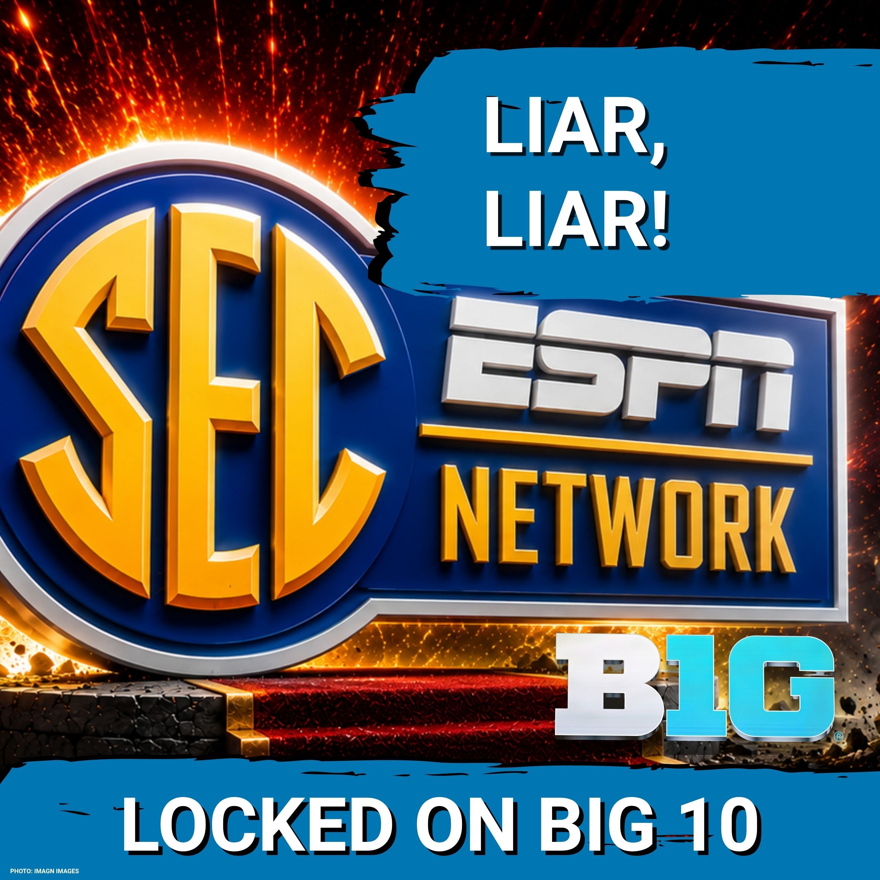 ESPN's SEC Network LYING about Big Ten Football Schedules!