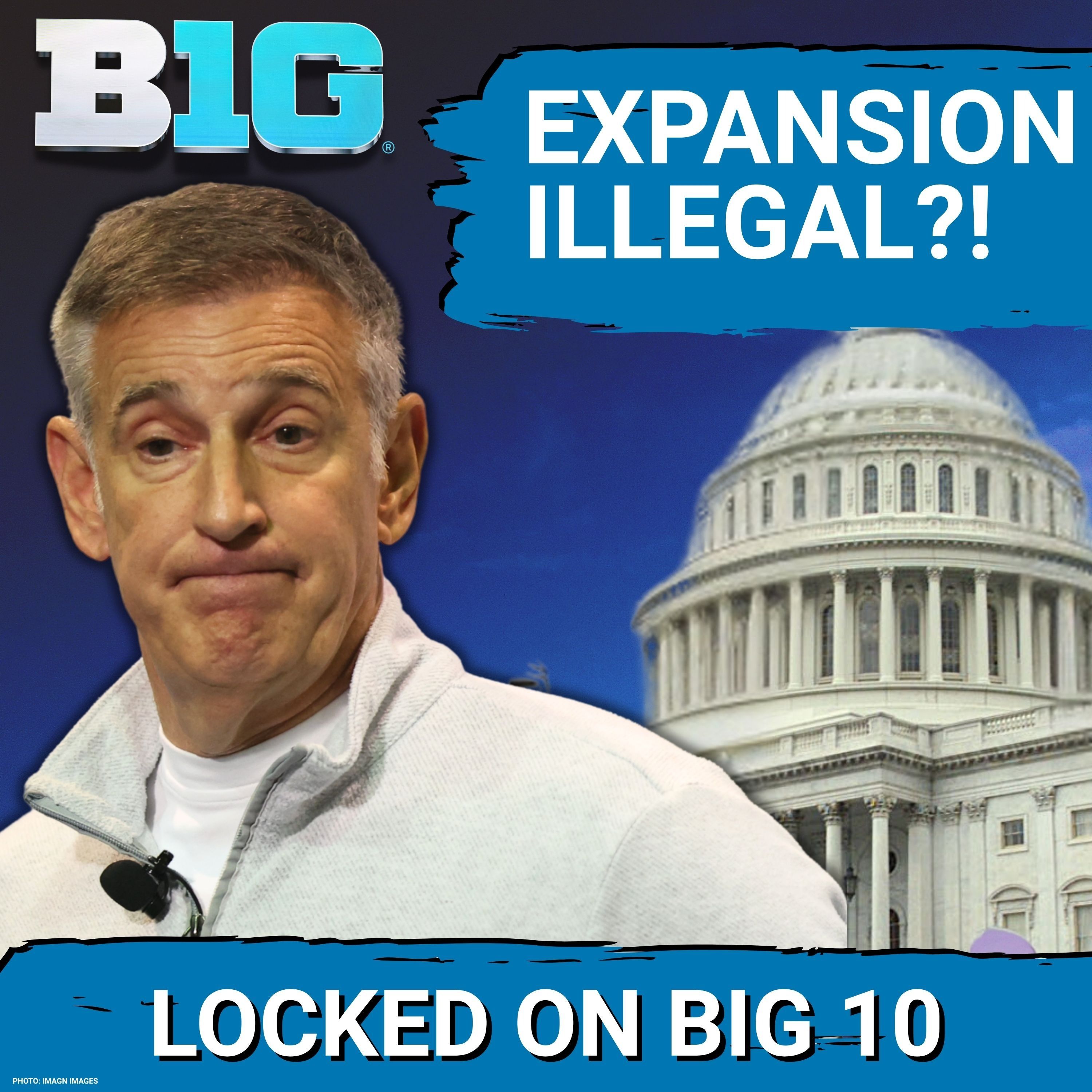 Congress FREEZING Big Ten EXPANSION? New Bill THREATENS Super League Plans! episode artwork