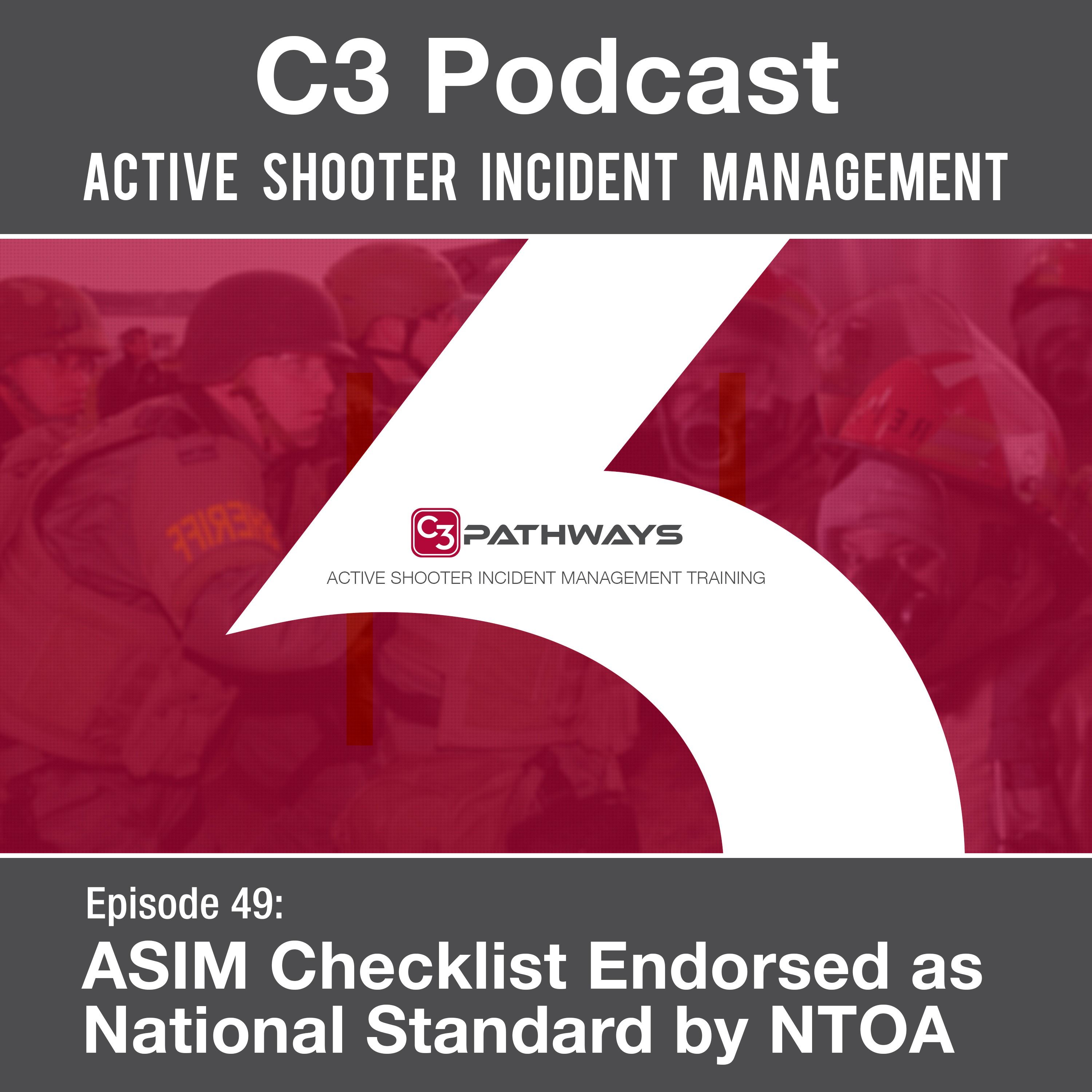 Ep 49: ASIM Checklist Endorsed as National Standard by NTOA episode artwork