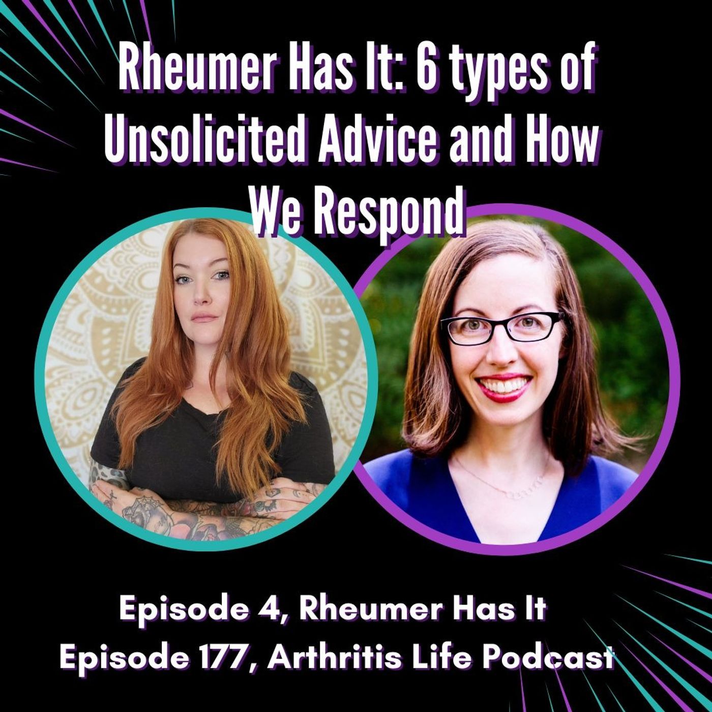 Rheumer Has It: 6 Types of Unsolicited Advice and How We Respond