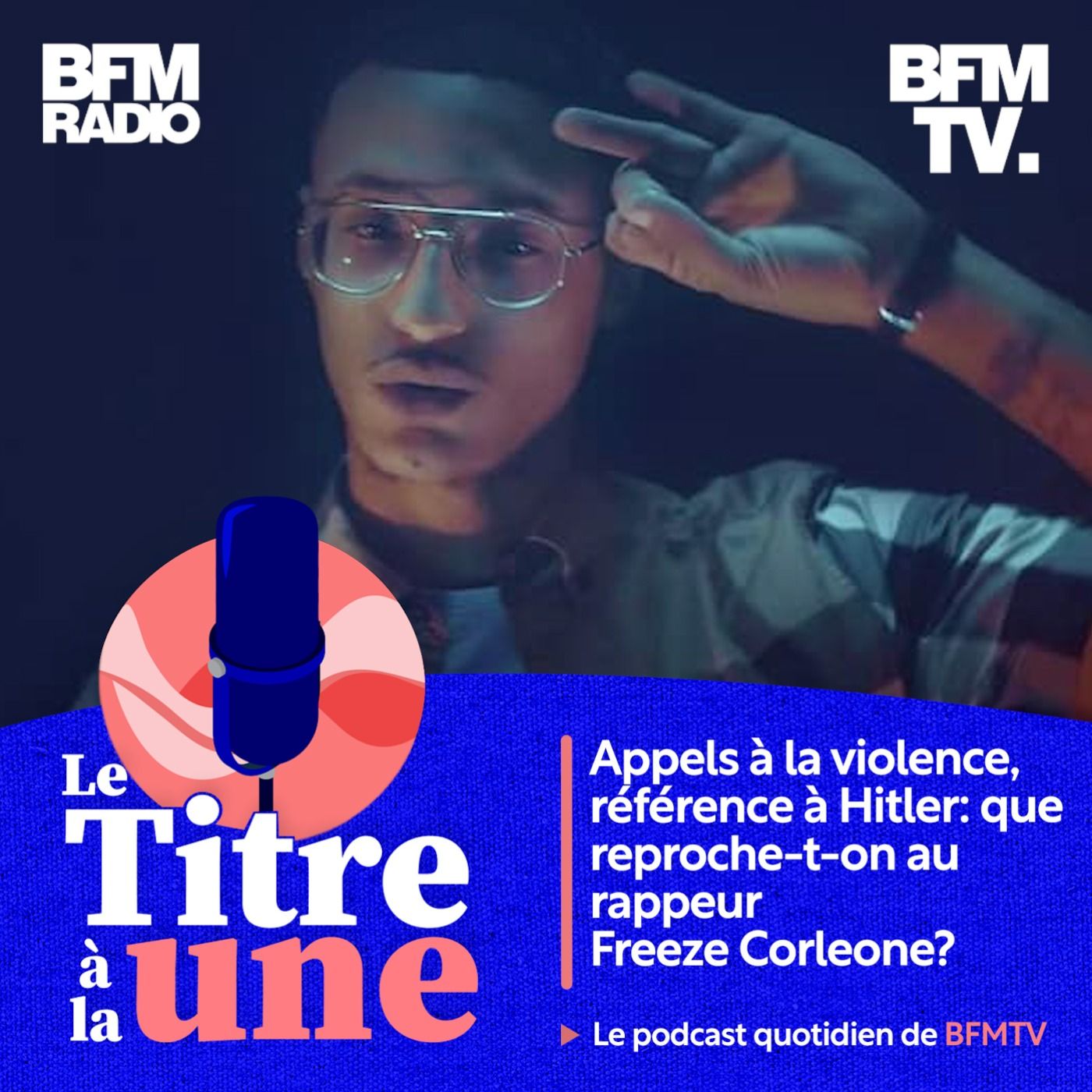 Appels à la violence, référence à Hitler: que reproche-t-on au rappeur Freeze Corleone?