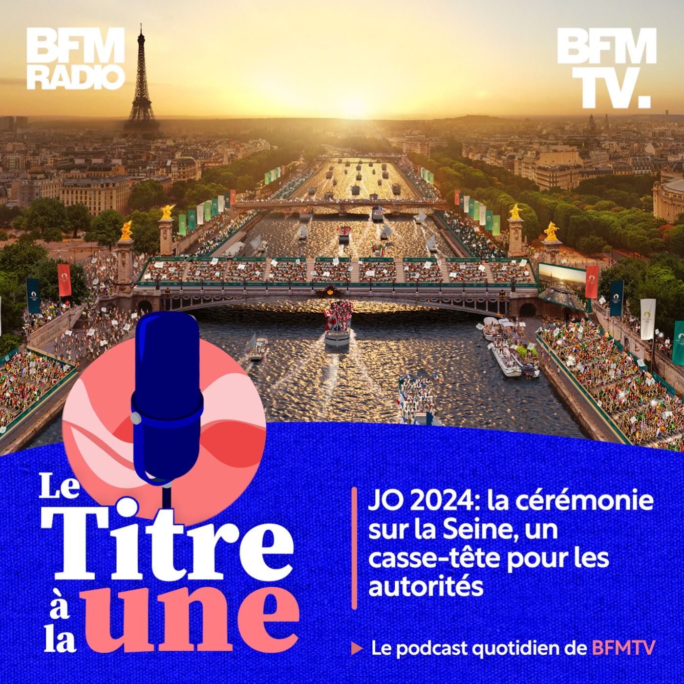 JO 2024: la cérémonie sur la Seine, un casse-tête pour les autorités