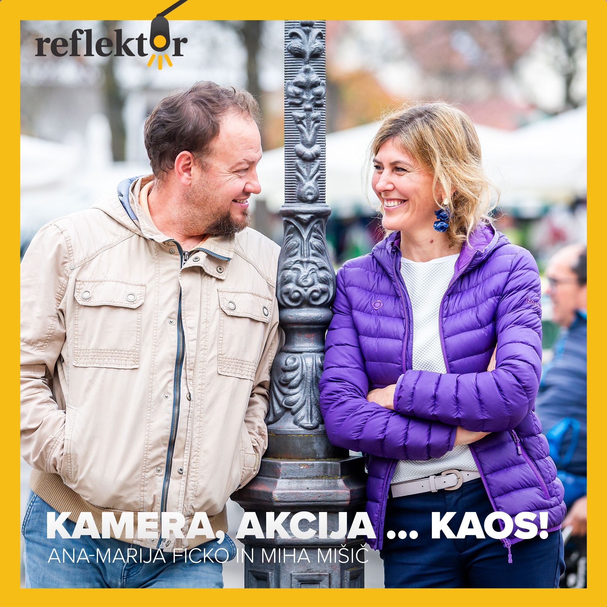 Oddaja Reflektor | Iskreno in zabavno o zakulisju televizije | Ana-Marija Ficko in Miha Mišič episode artwork