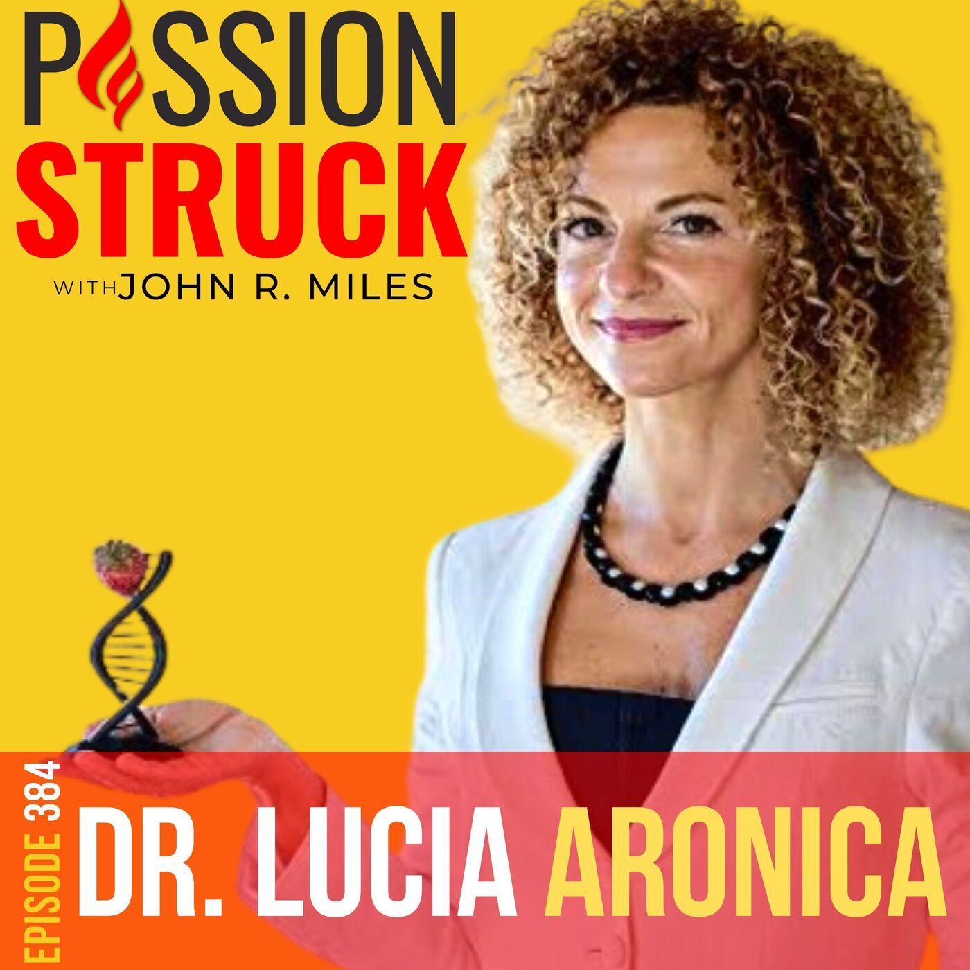Dr. Lucia Aronica on the Impact of Personalized Nutrition on Epigenetics EP 384 episode artwork