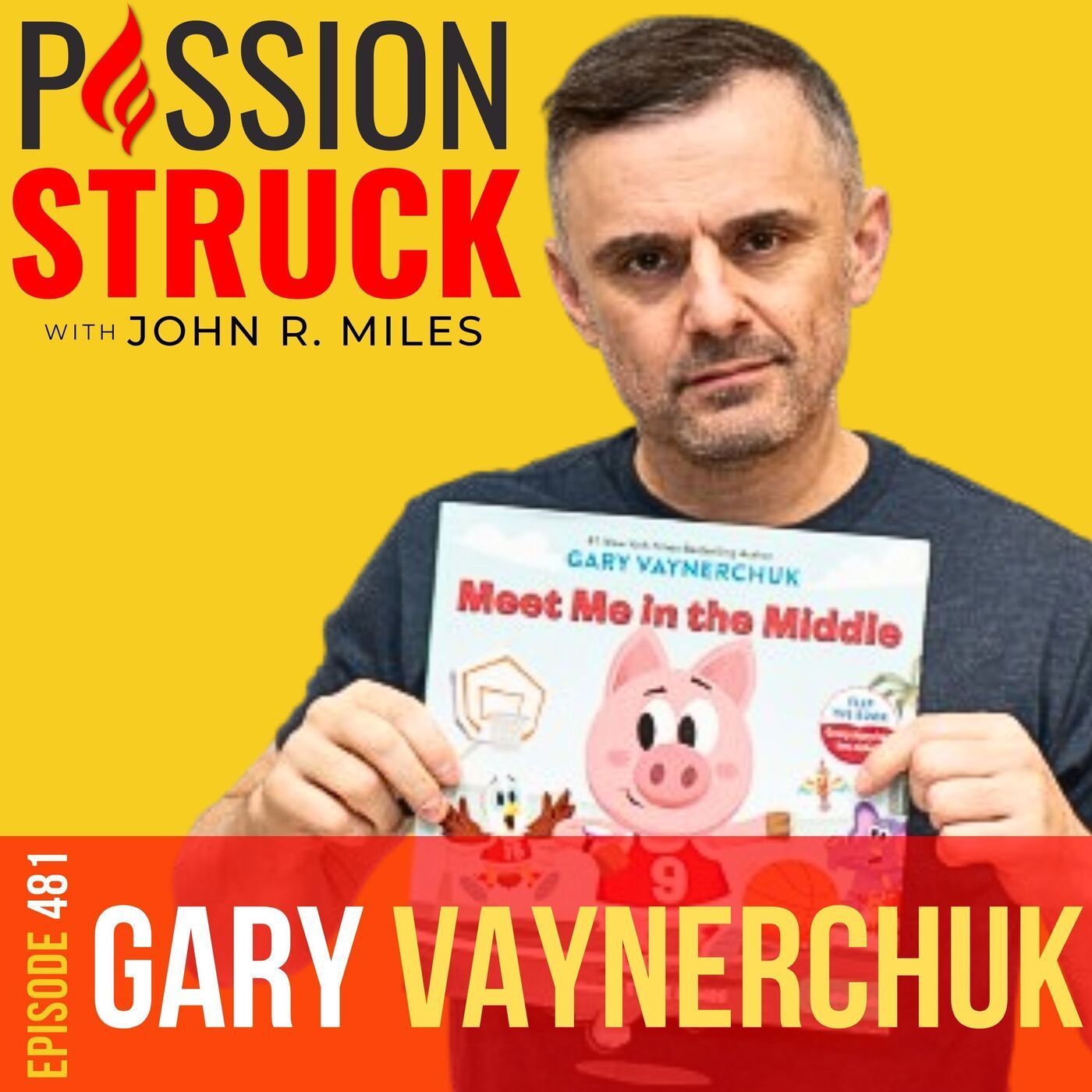 Gary Vaynerchuk on Creating VeeFriends to Find the Middle EP 481 episode artwork