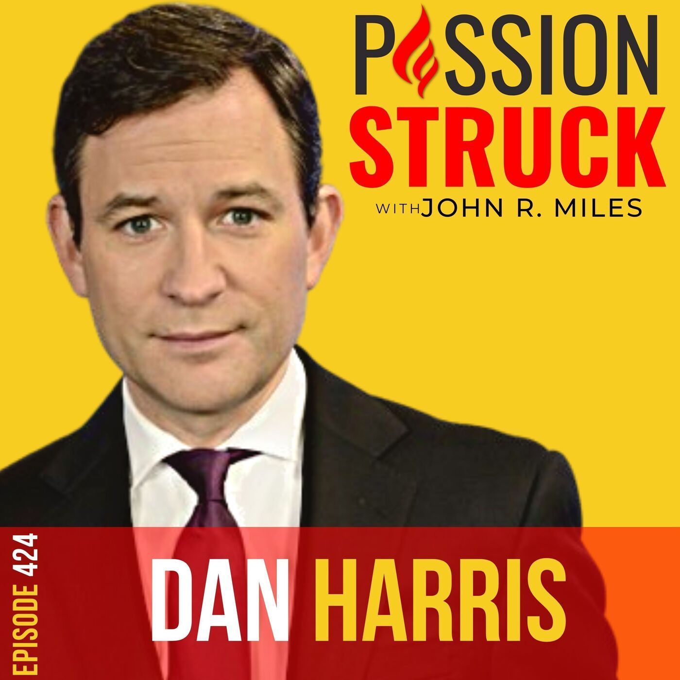 Dan Harris on Meditation's Powerful Mental Health Benefits EP 424 episode artwork