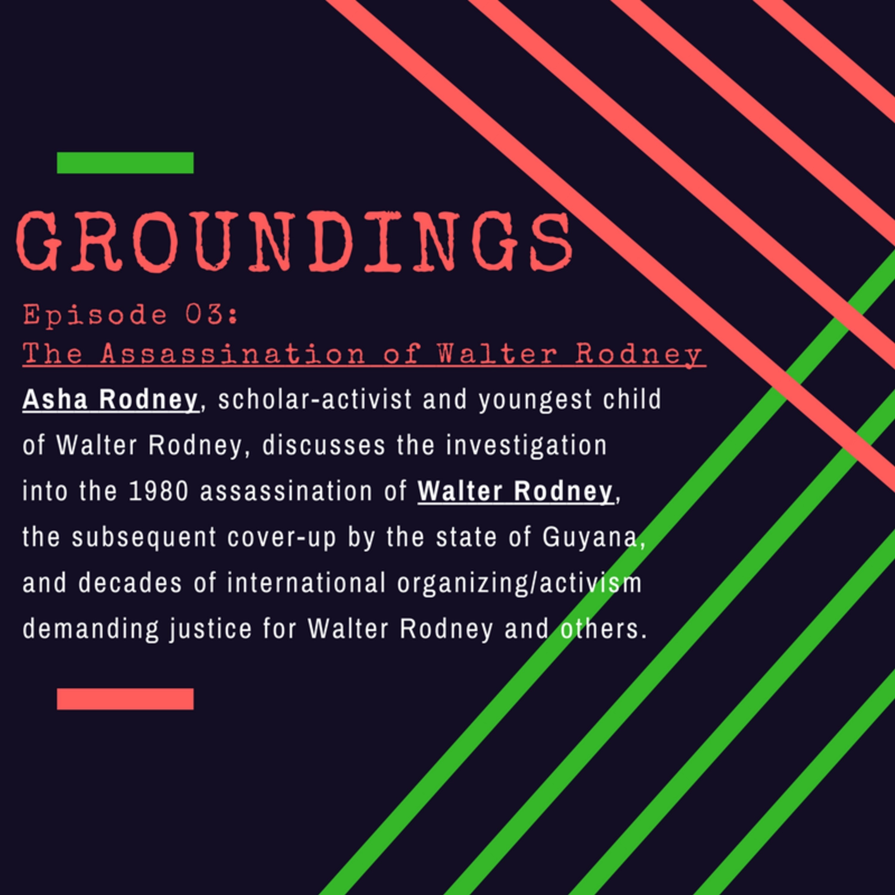 The Assassination of Walter Rodney