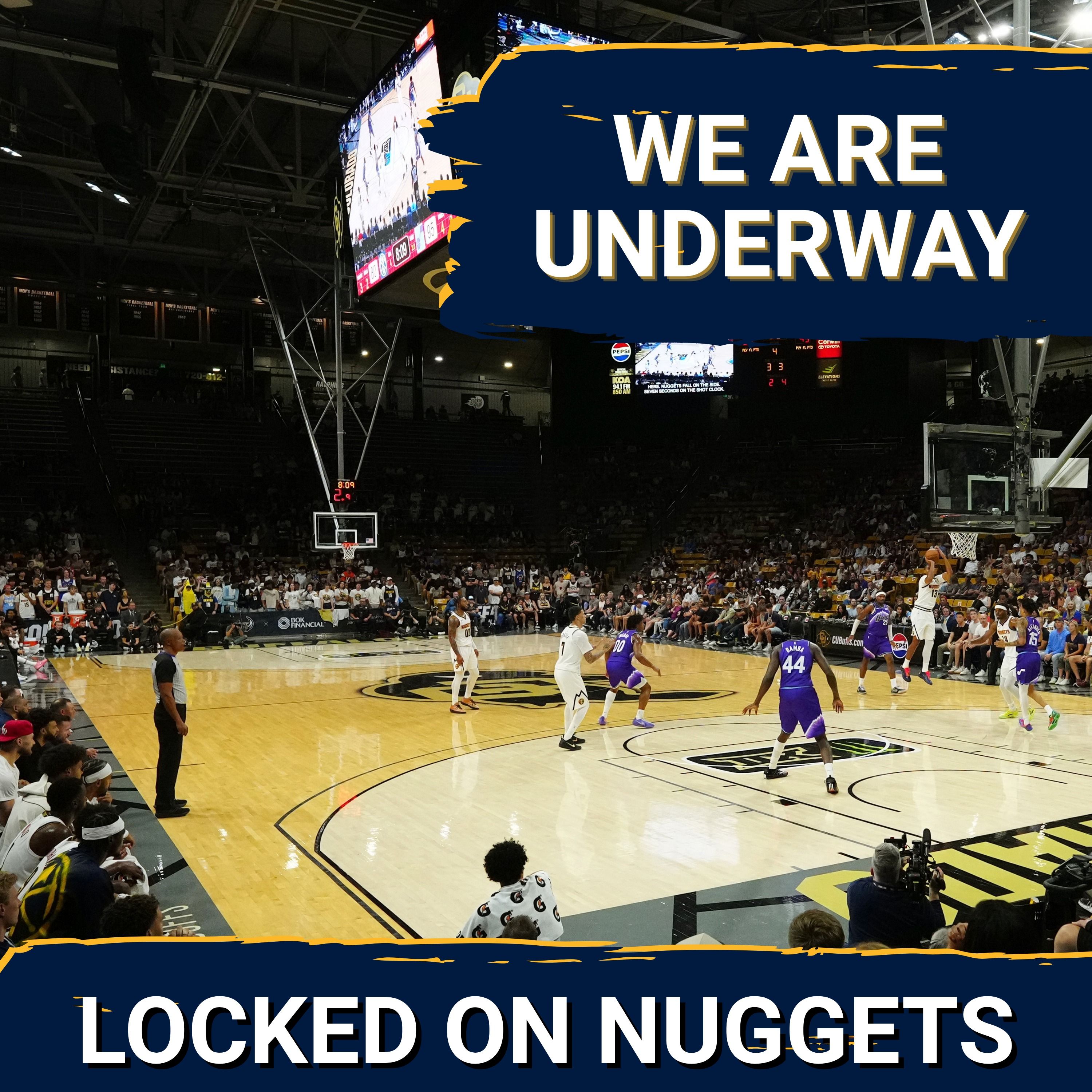 Nikola Jokic dazzles, Nuggets play preseason opener in Boulder episode artwork