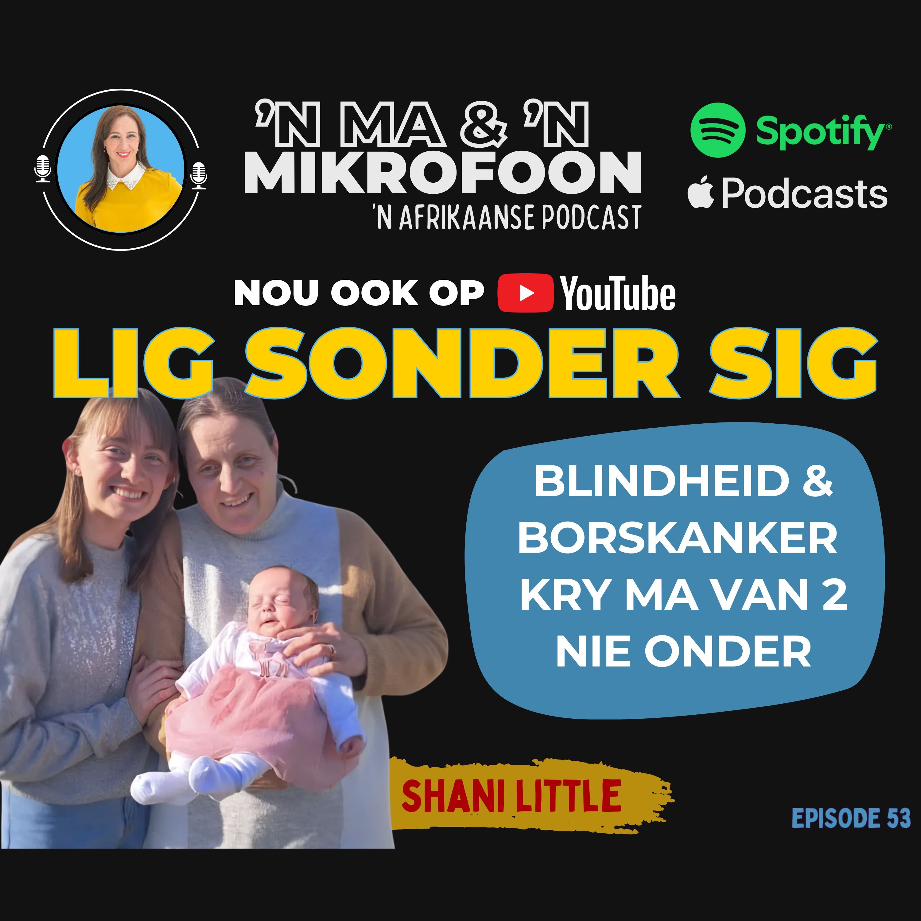 Shani Little: Blindheid en Borskanker Breek My Nie / Shani Little: The Mom who Doesn't Let Blindness and Breast Cancer Break Her