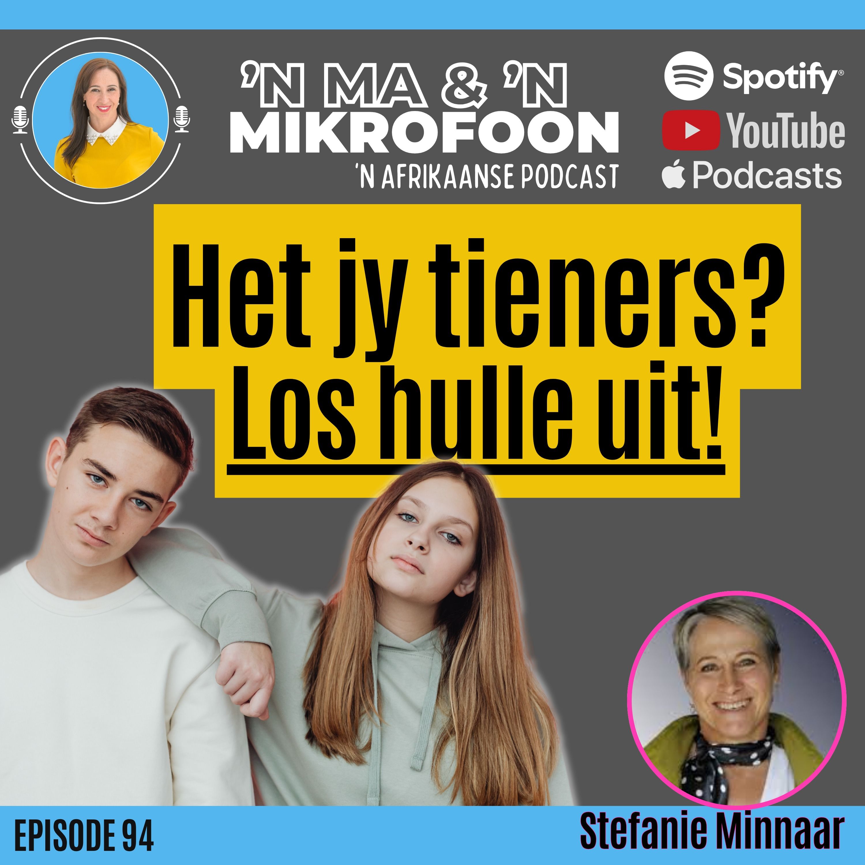 Die geheim van tieners grootmaak/ The secret to raising teenagers